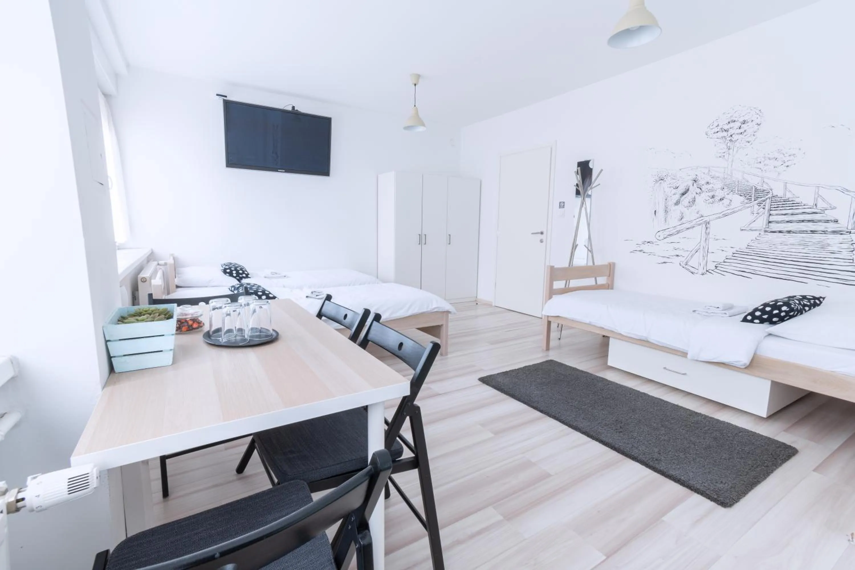 Bedroom in The Dots Hostel