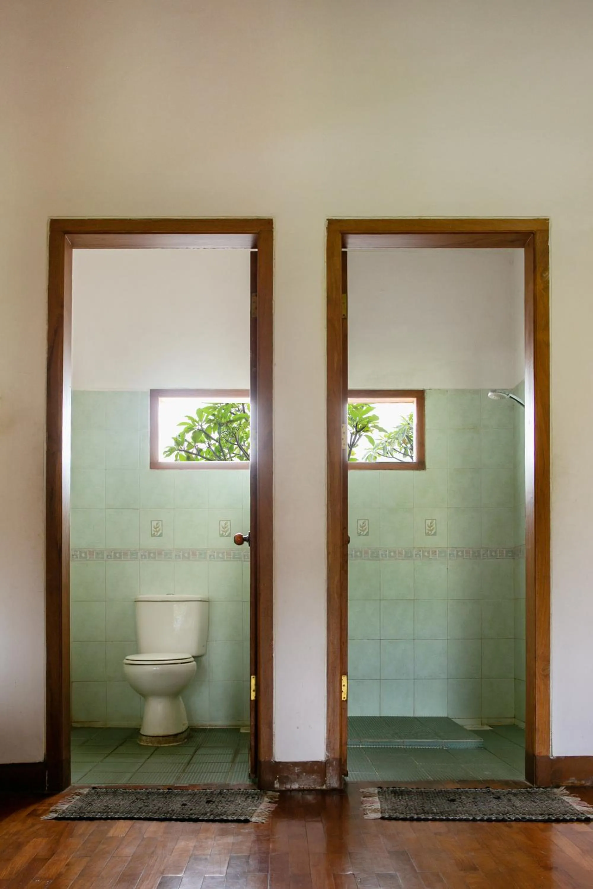 Shower in Shanty's House