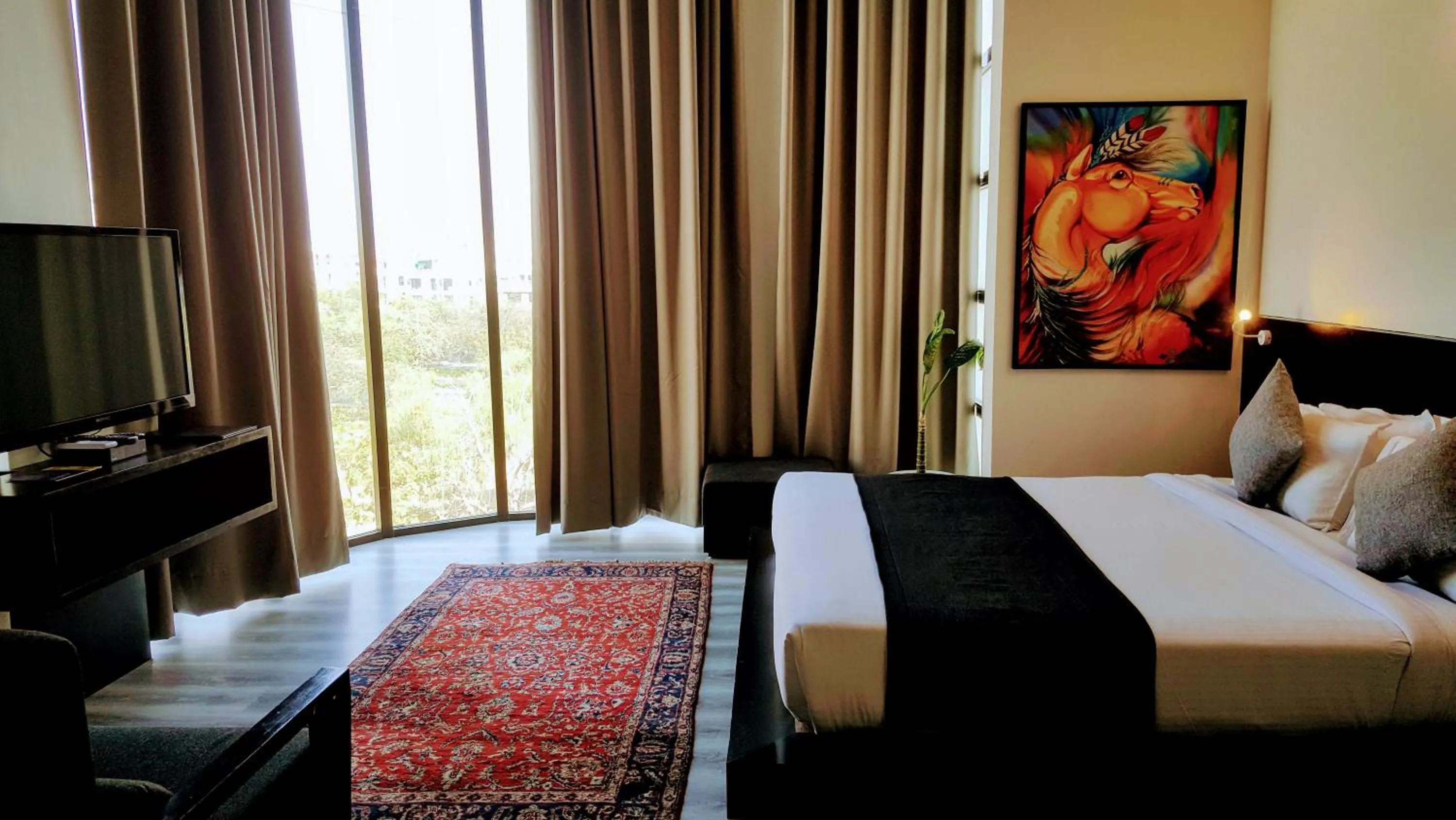 Bed in The Saneer Jaipur