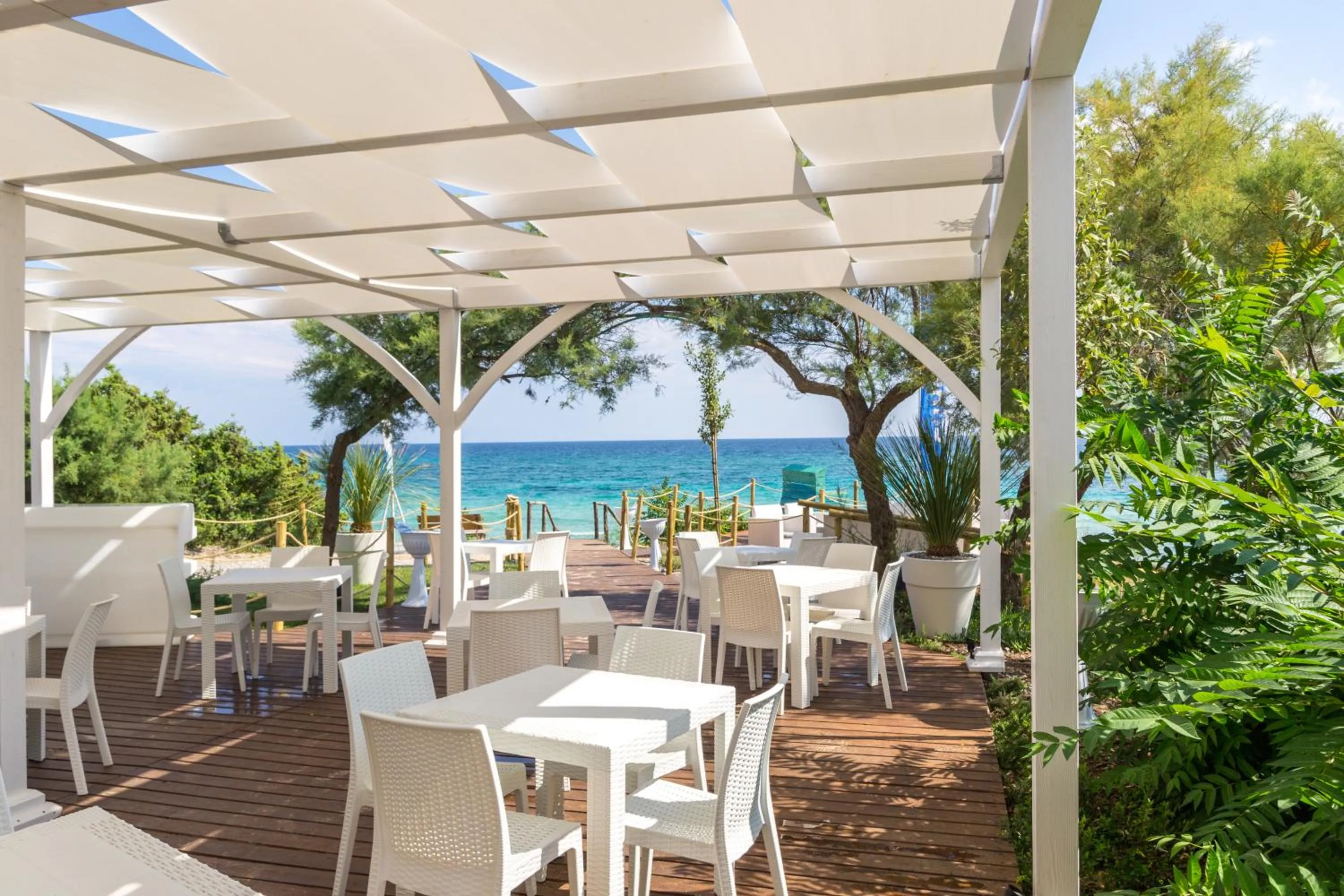 Patio in Aquarium Residence
