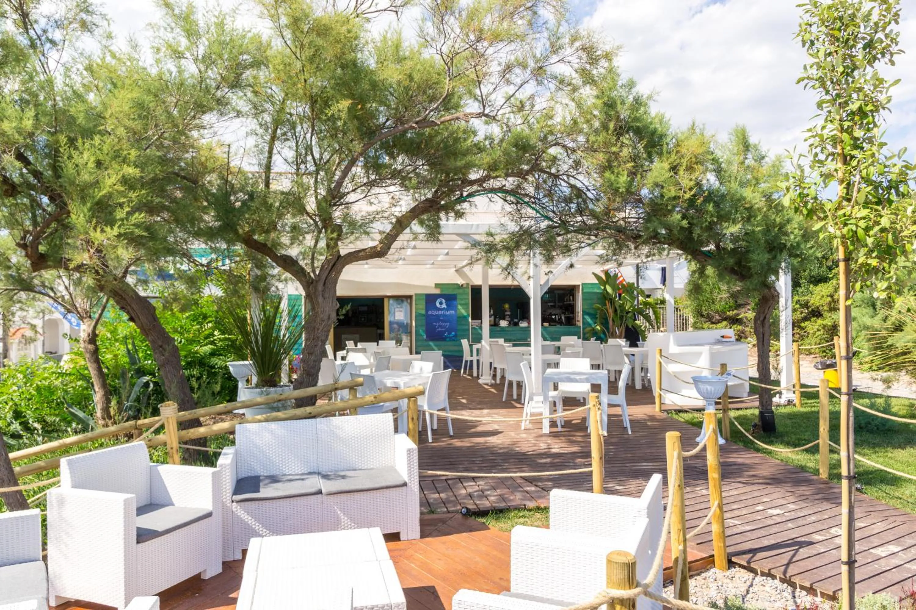 Patio in Aquarium Residence