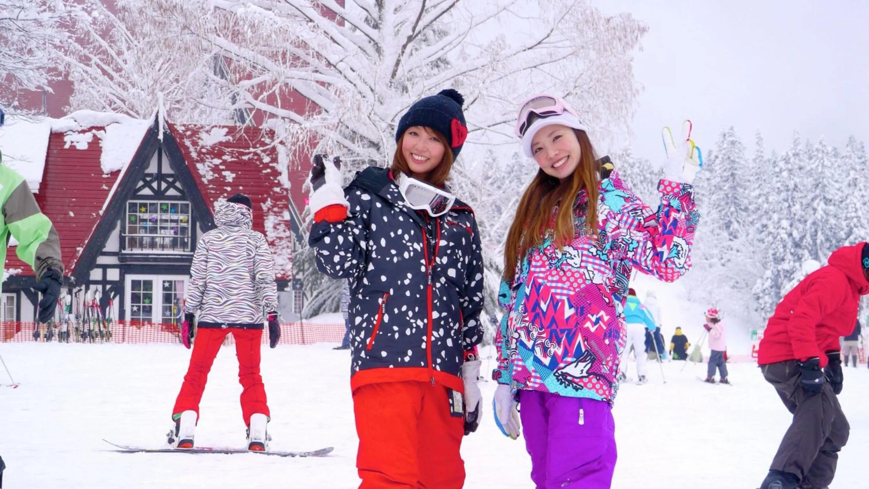 Skiing in Hotel Green Plaza Joetsu