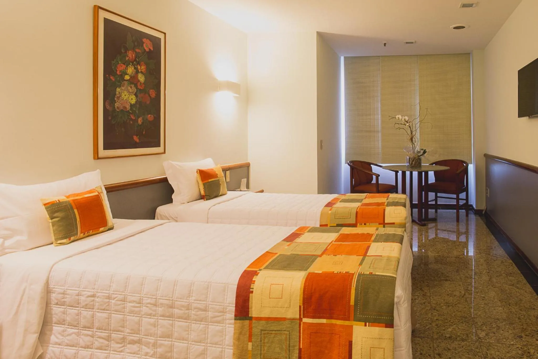 Bed in Hotel Atlantico Star