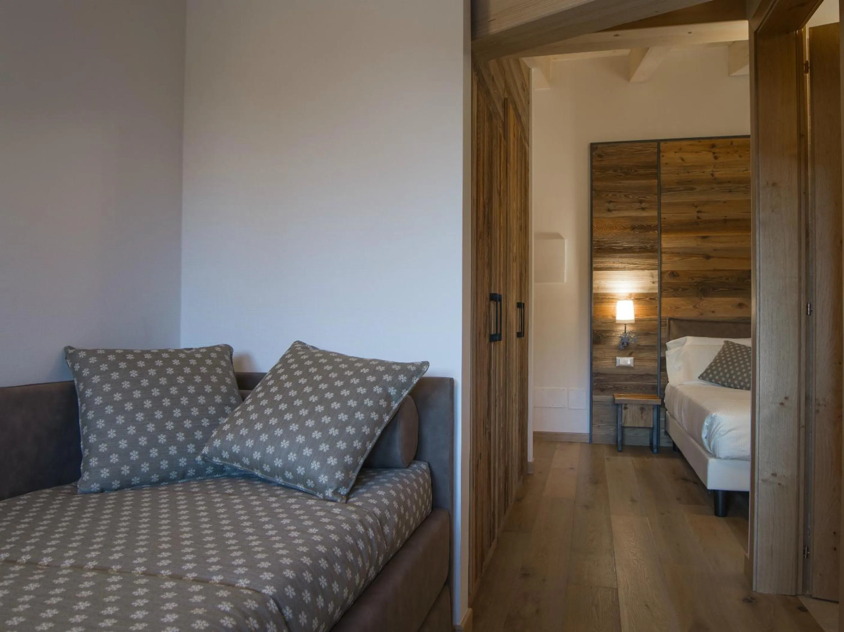 Bedroom, Bed in Hotel Garnì Caminetto