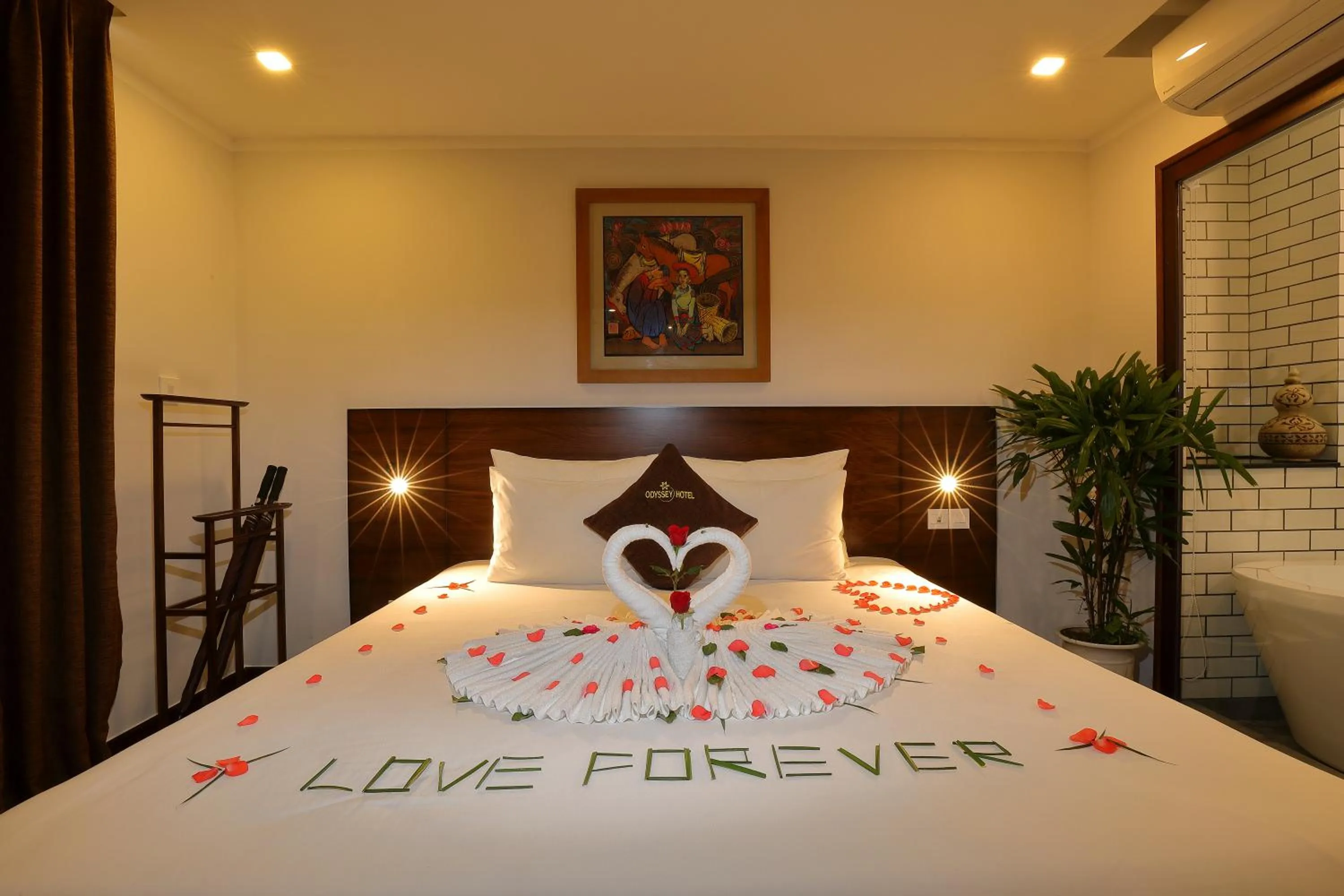 Bed in Hoi An Odyssey Hotel & Spa