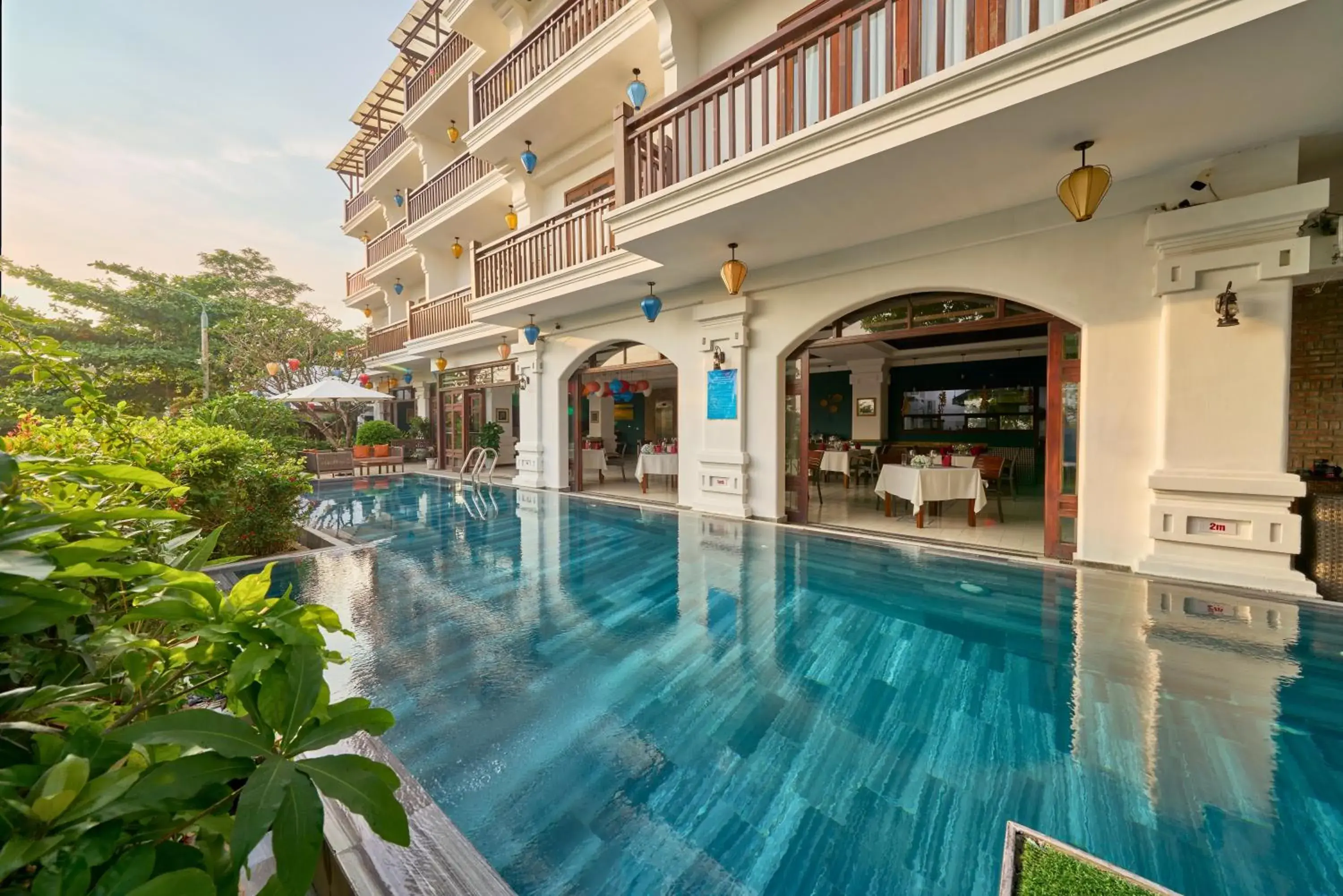 Property building in Hoi An Odyssey Hotel & Spa Property building in Hoi An Odyssey Hotel & Spa