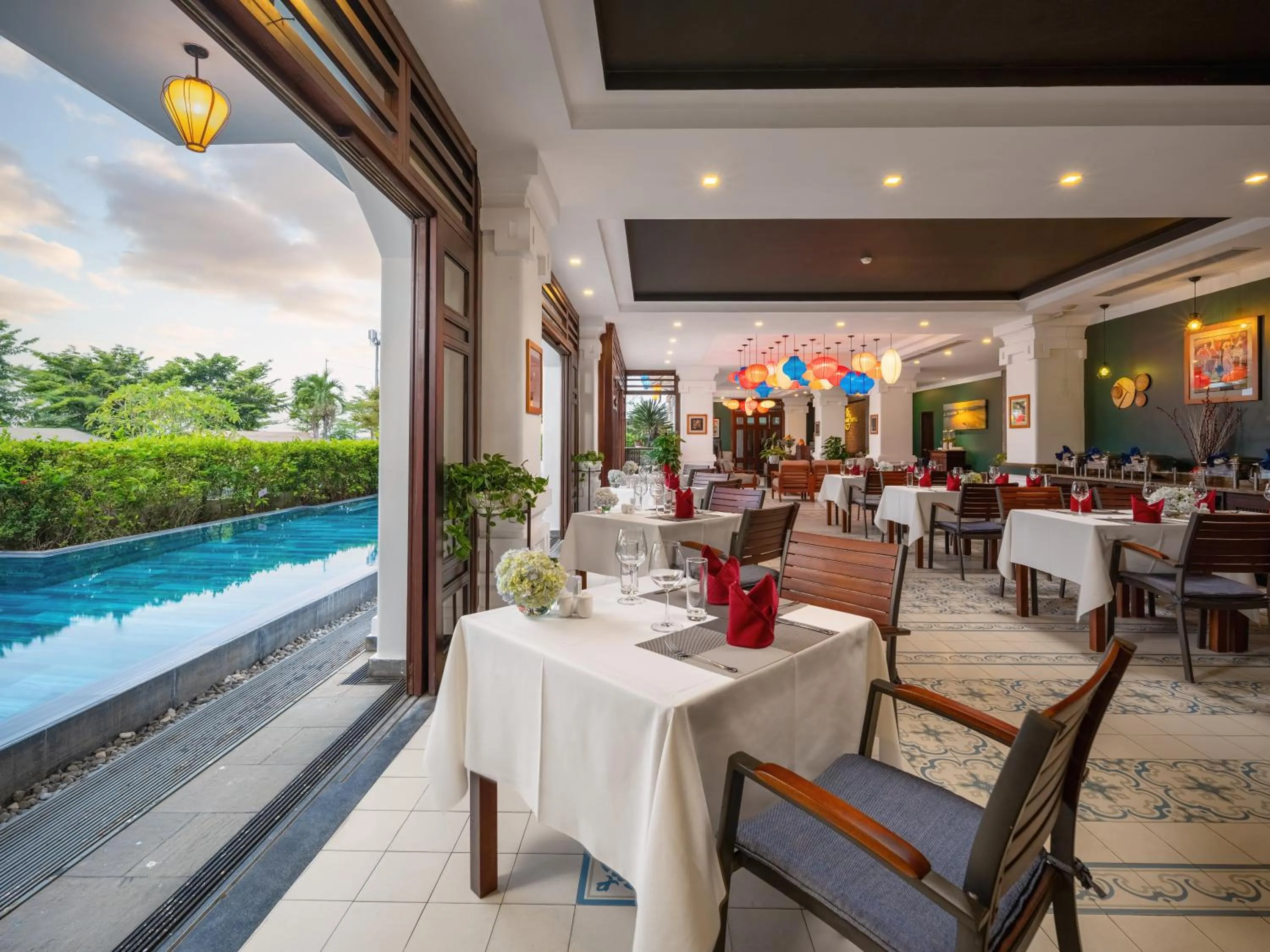 Restaurant/places to eat in Hoi An Odyssey Hotel & Spa