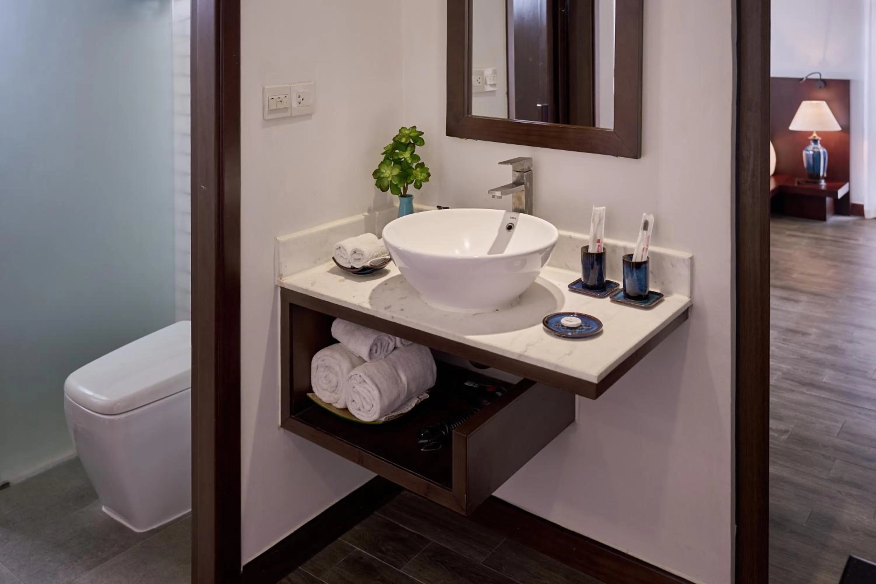 Toilet in Hoi An Odyssey Hotel & Spa