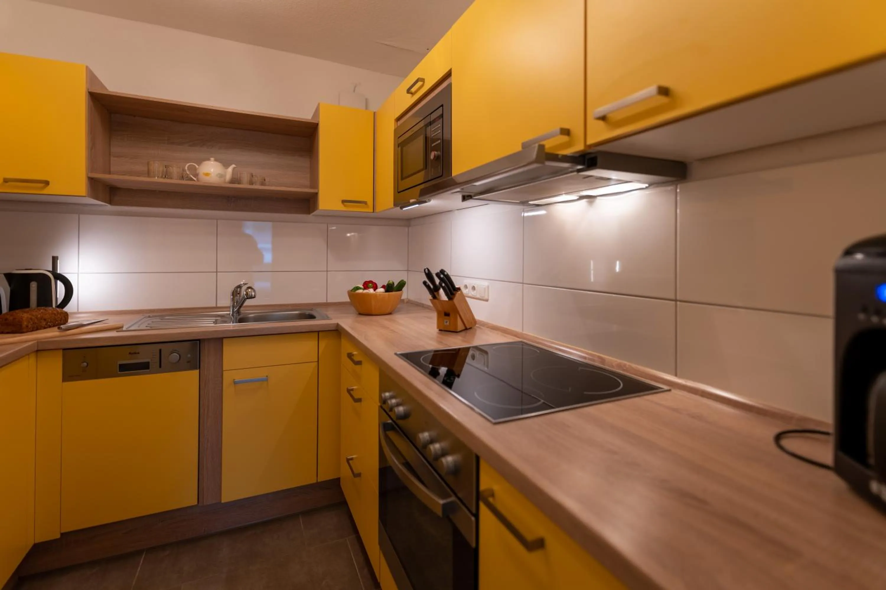 Kitchen or kitchenette in Alpaka - & Ferienhof Neukämper