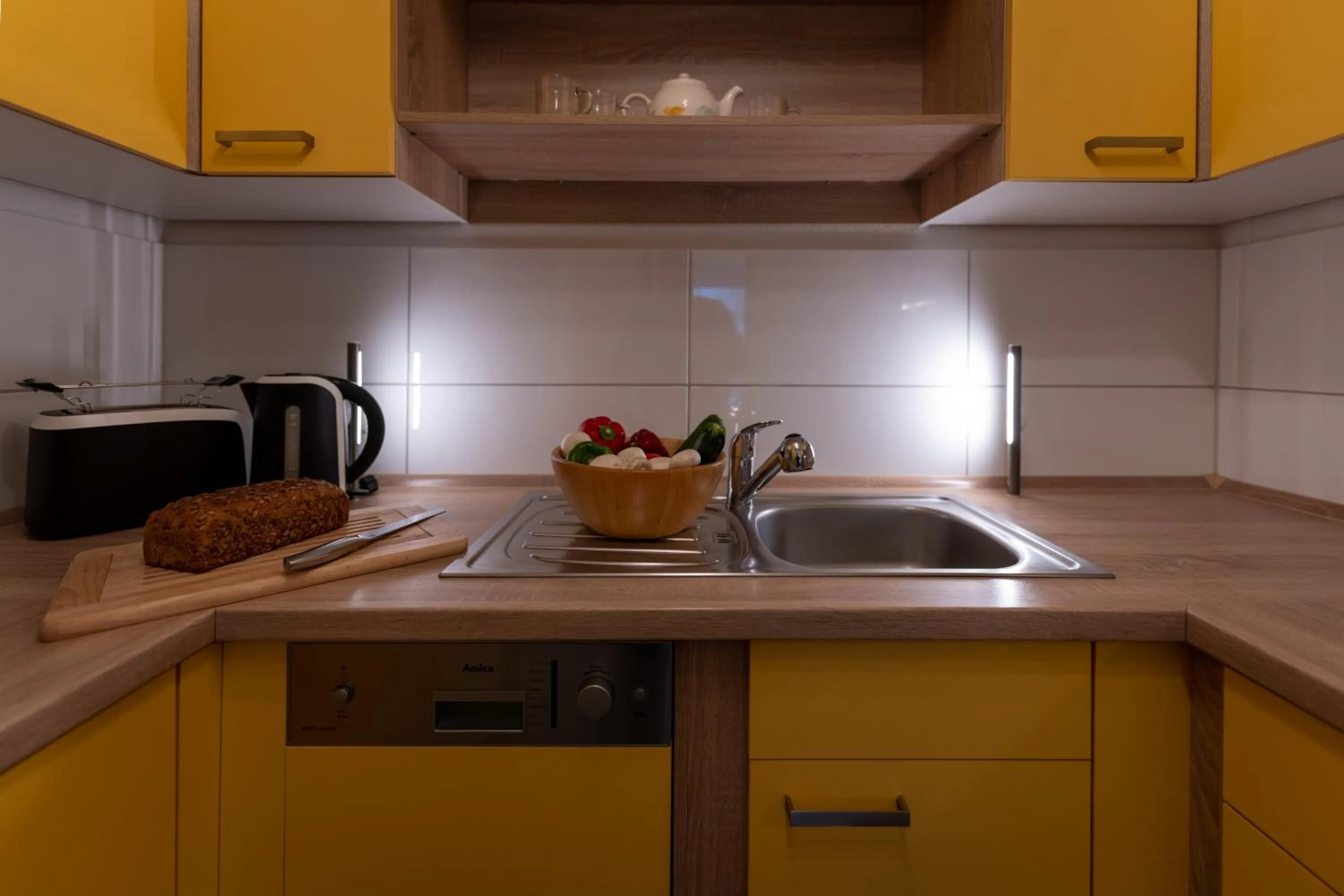 Kitchen or kitchenette in Alpaka - & Ferienhof Neukämper