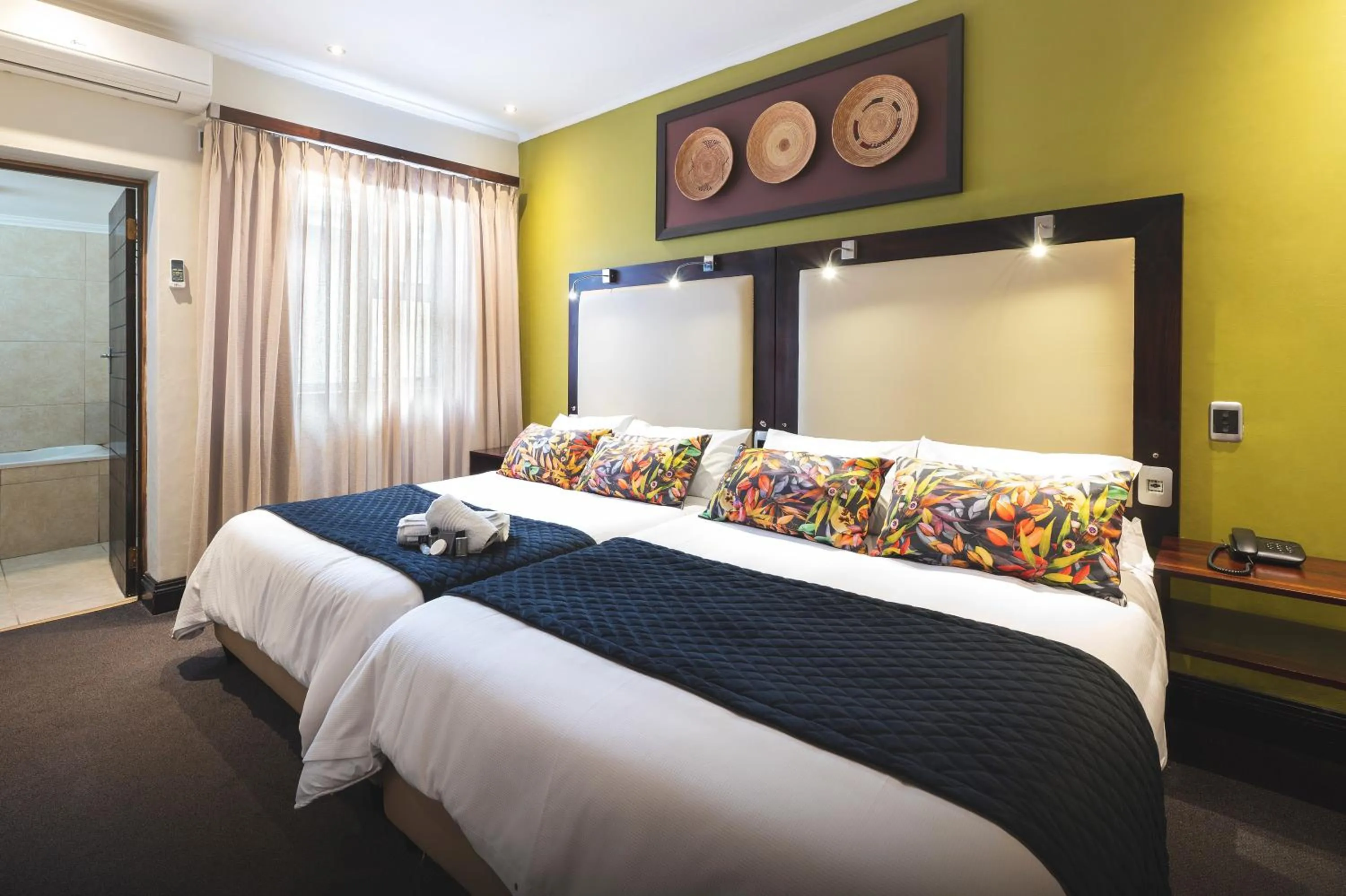 Bed in The Graham Hotel