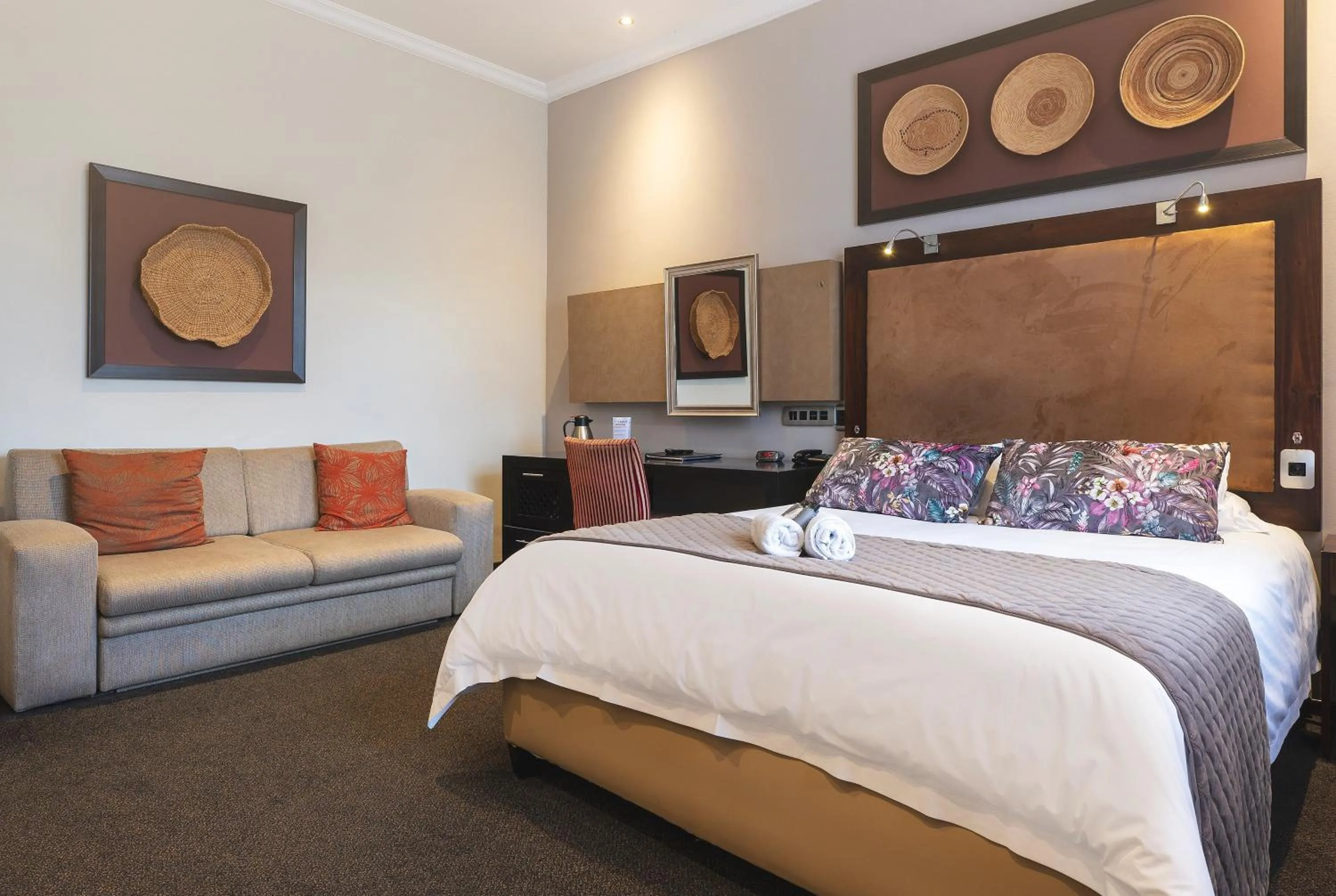 Bed in The Graham Hotel