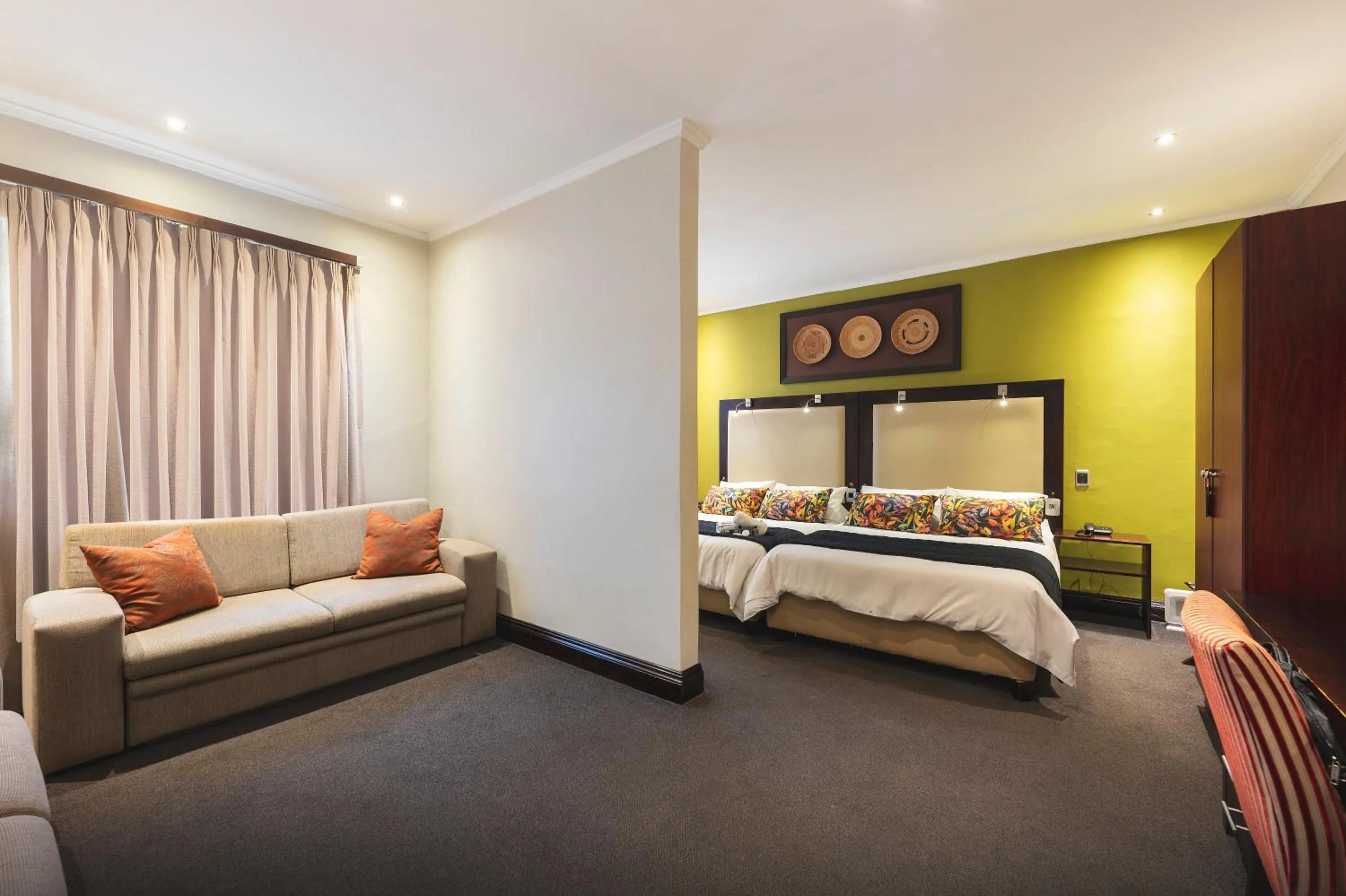 Bed in The Graham Hotel