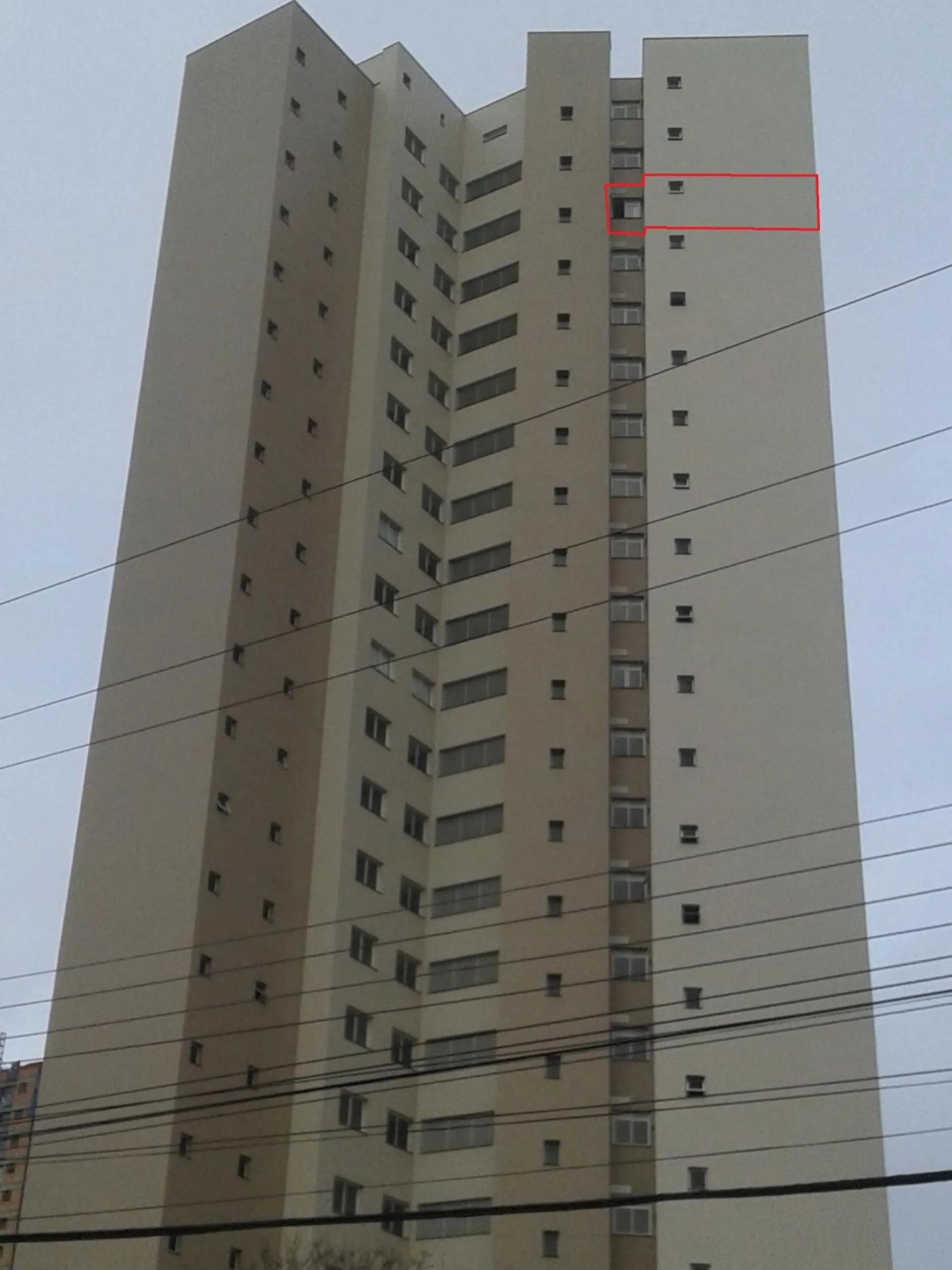 Facade/entrance in Apartamento no 20 piso com 90m2 e linda vista