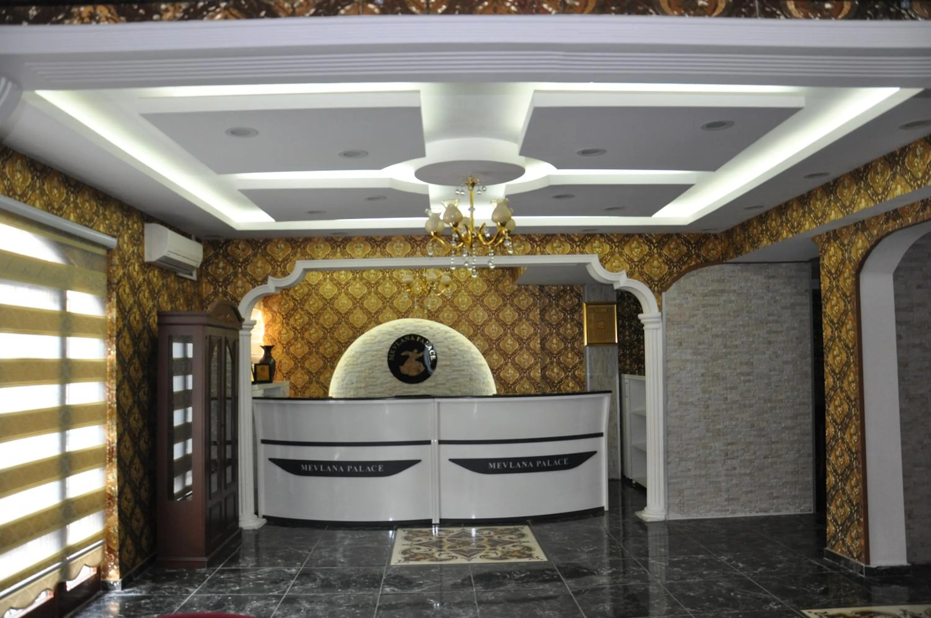 Lobby or reception in Mevlana Palace