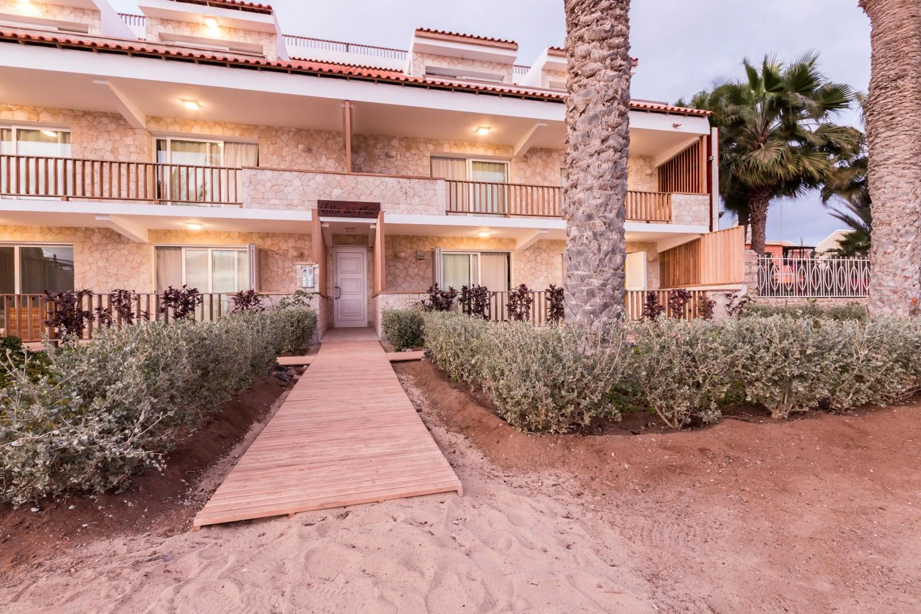 Decorative detail in Villa ao Mar