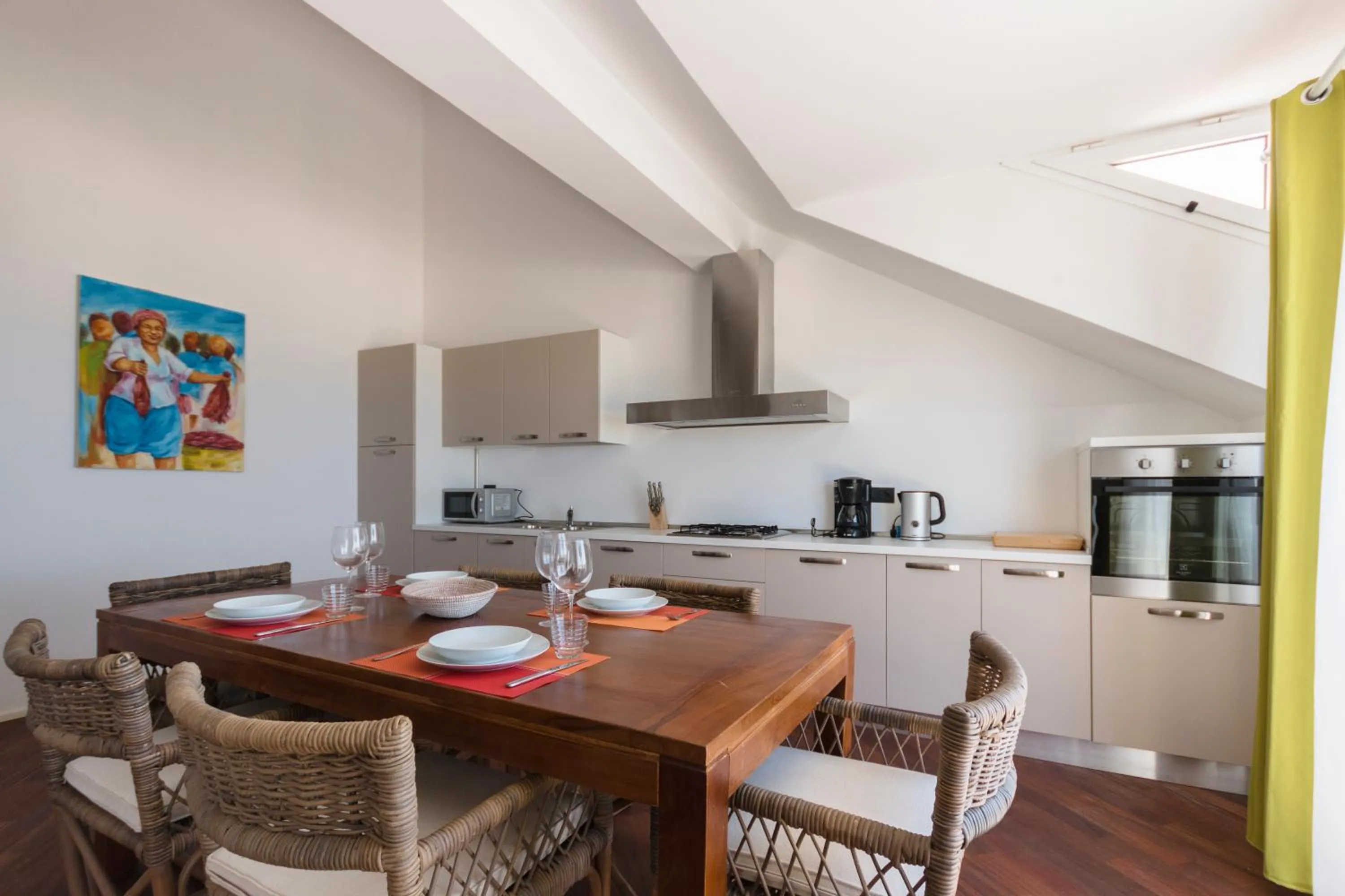 Kitchen or kitchenette in Villa ao Mar