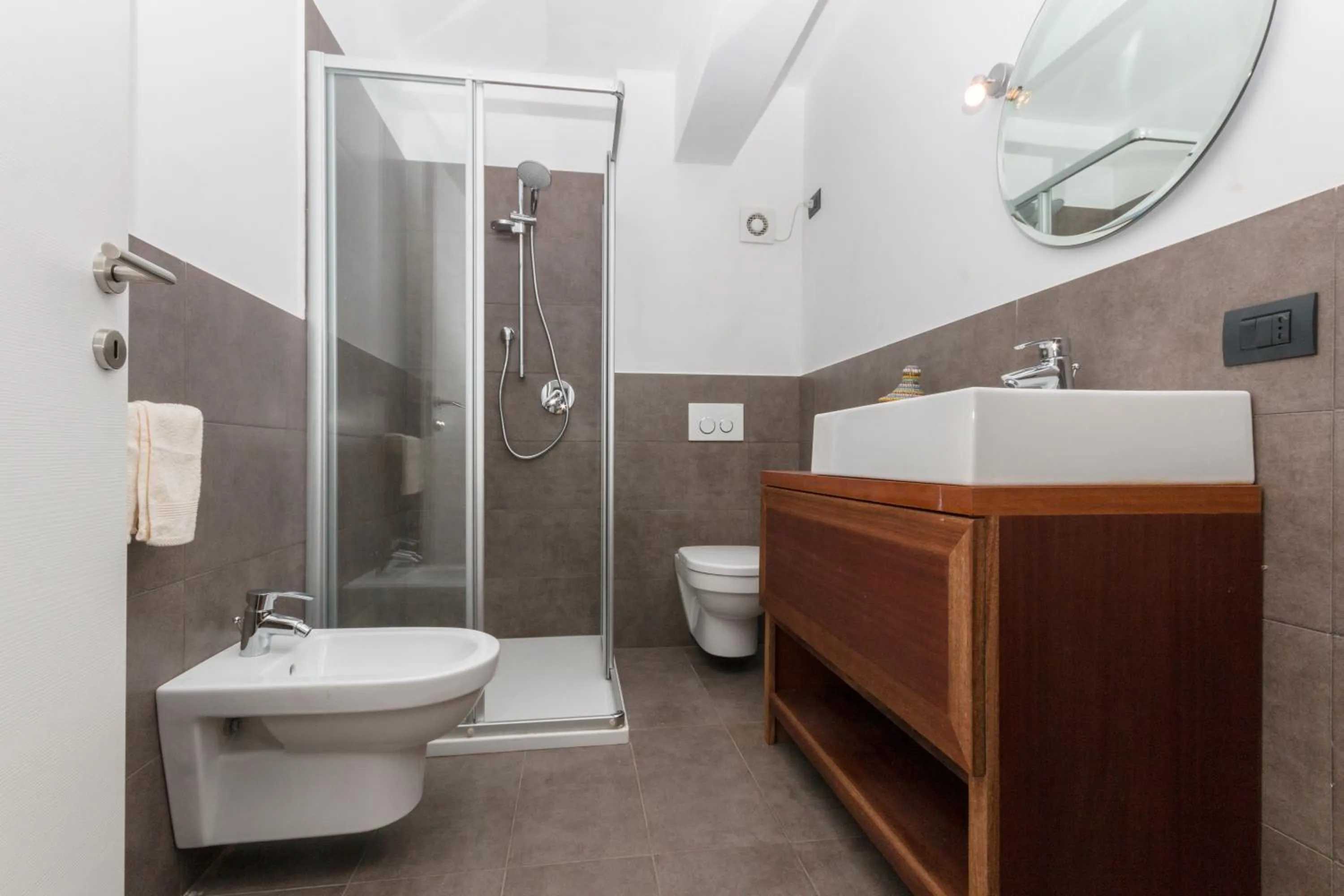 Shower in Villa ao Mar