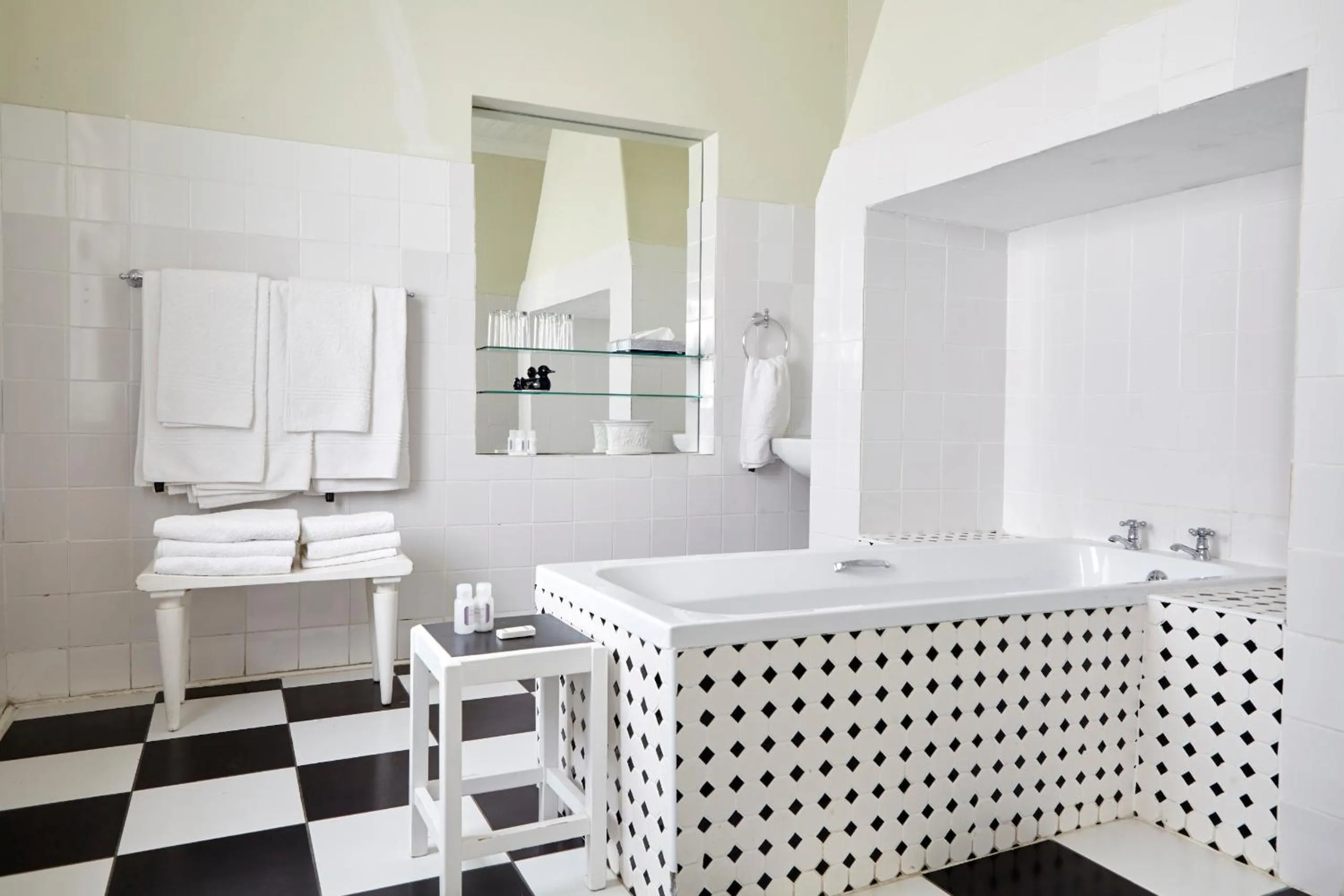 Bathroom in Lord Milner Hotel