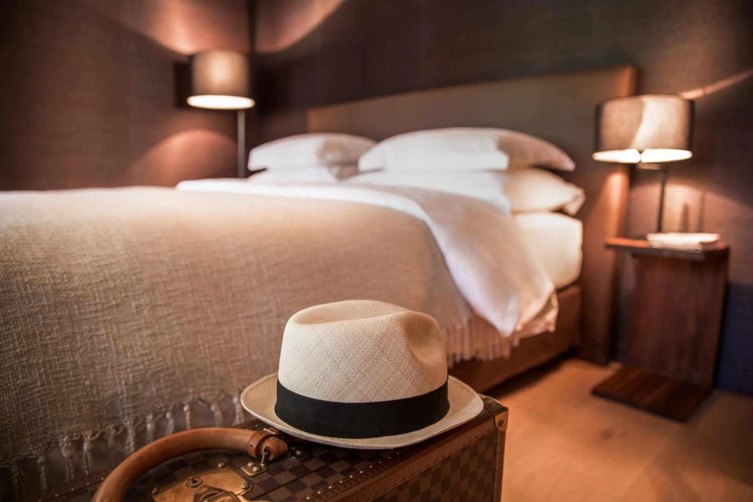 Bed in Hotel Krone Regensberg