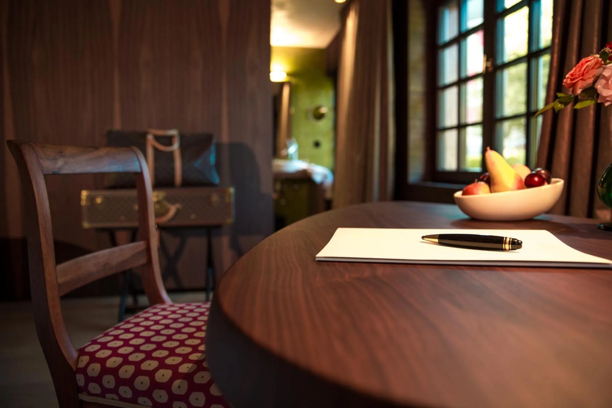 Decorative detail in Hotel Krone Regensberg