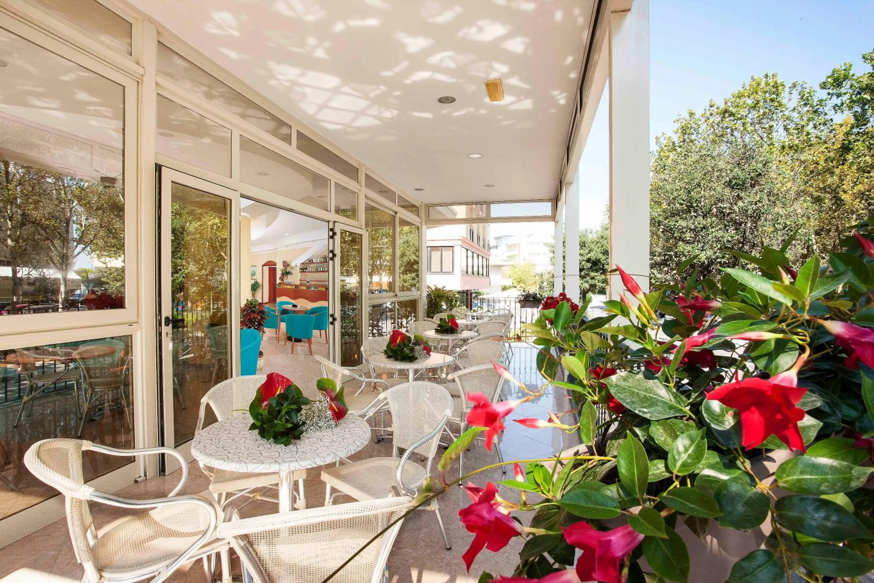 Balcony/Terrace in Hotel Calypso