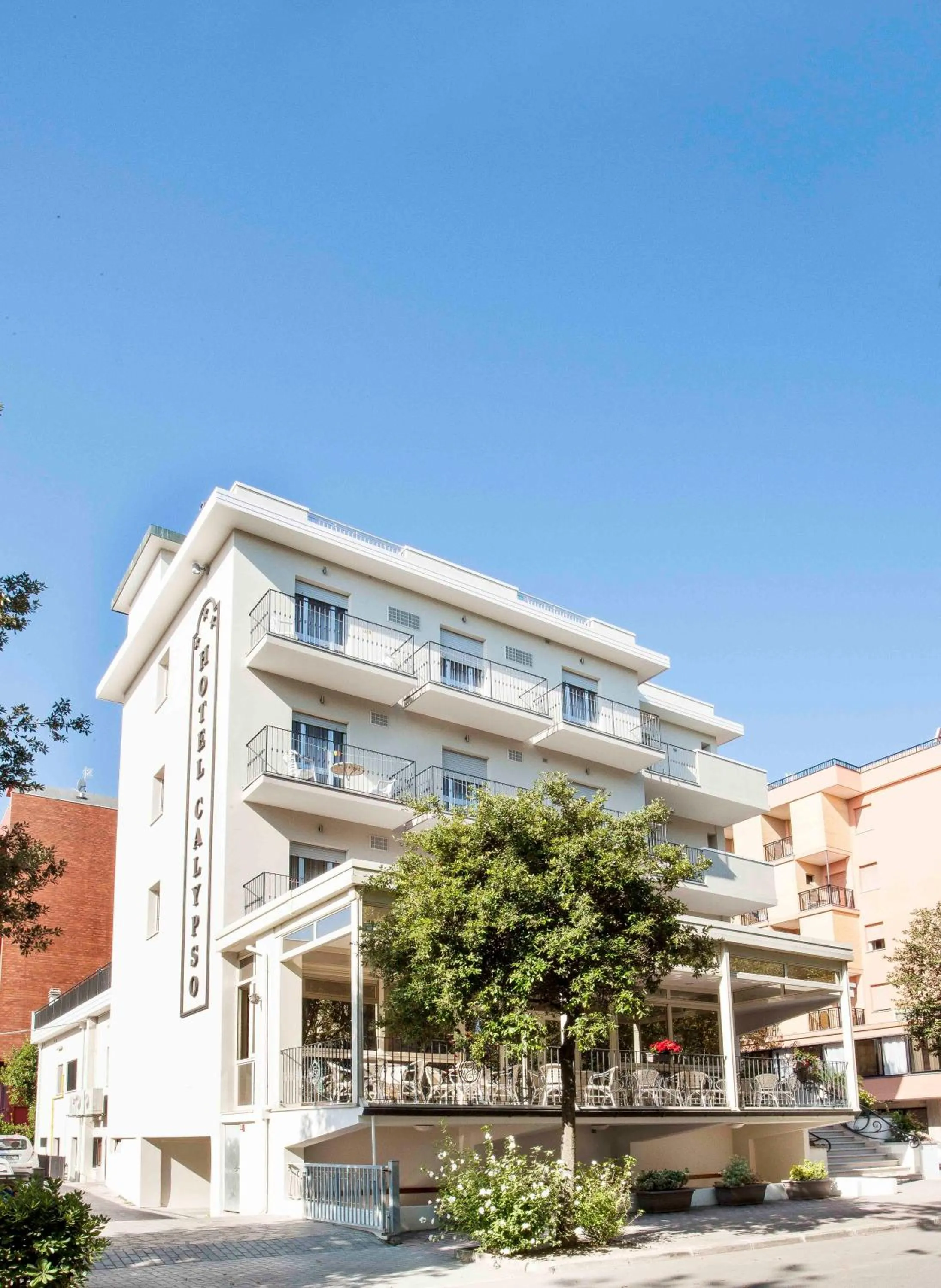 Property building in Hotel Calypso