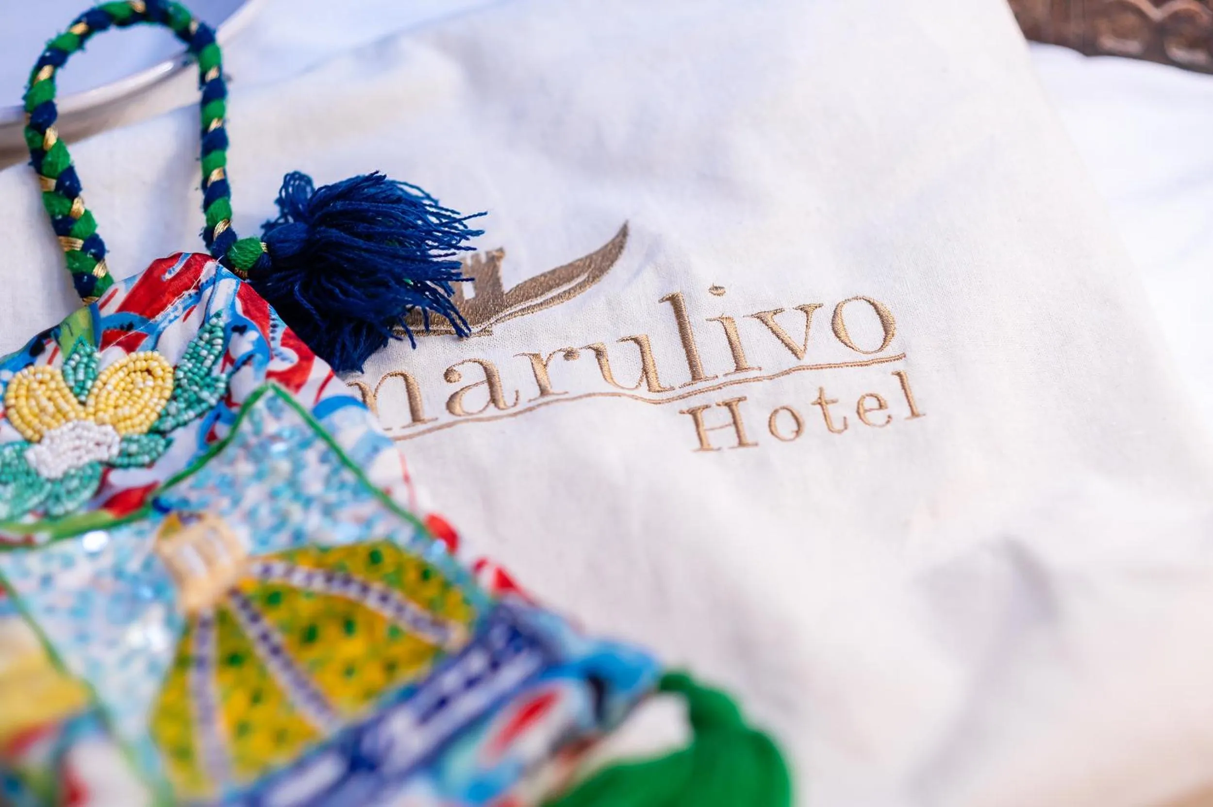 Decorative detail in Marulivo Hotel