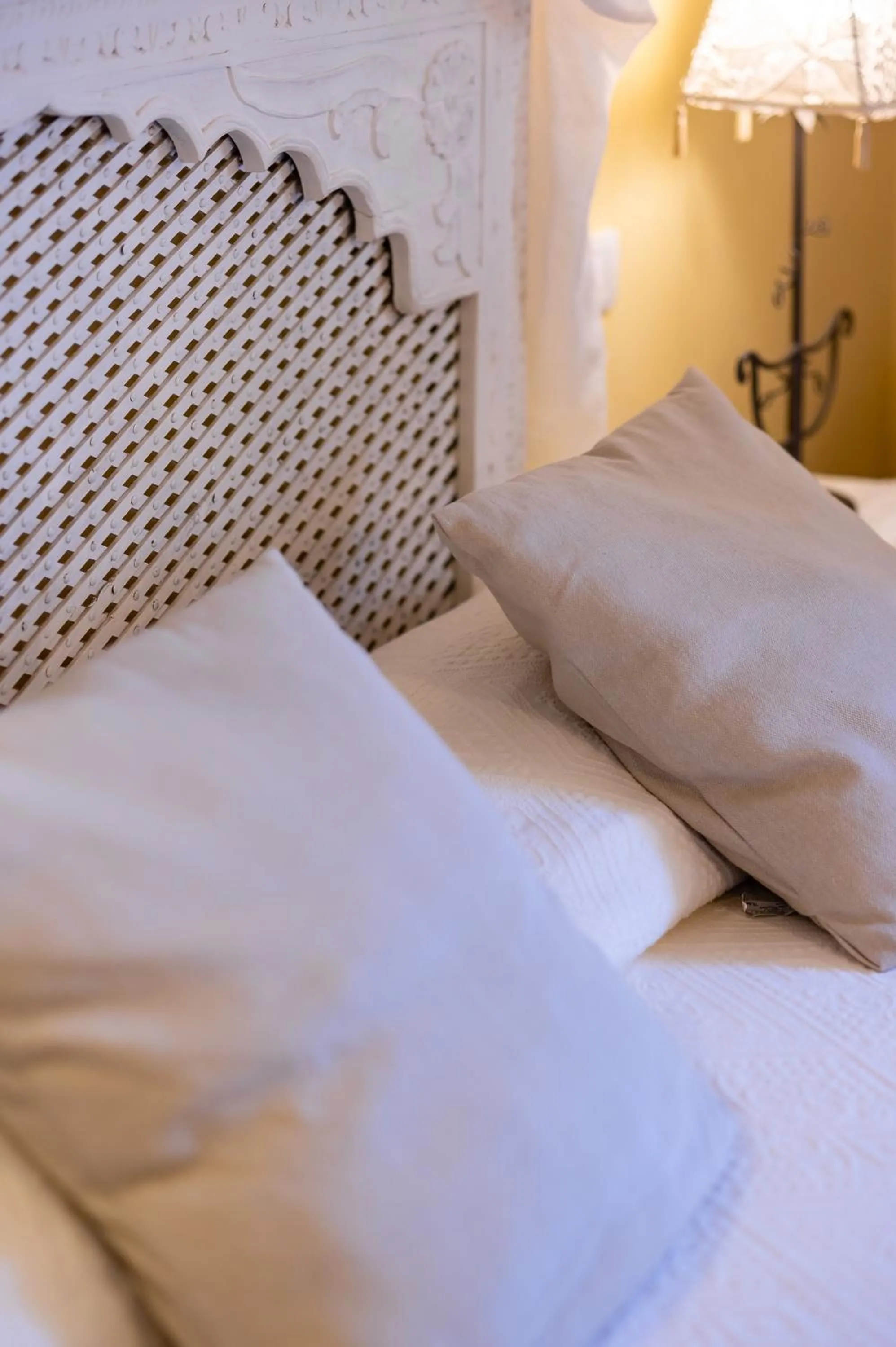 Decorative detail, Bed in Marulivo Hotel