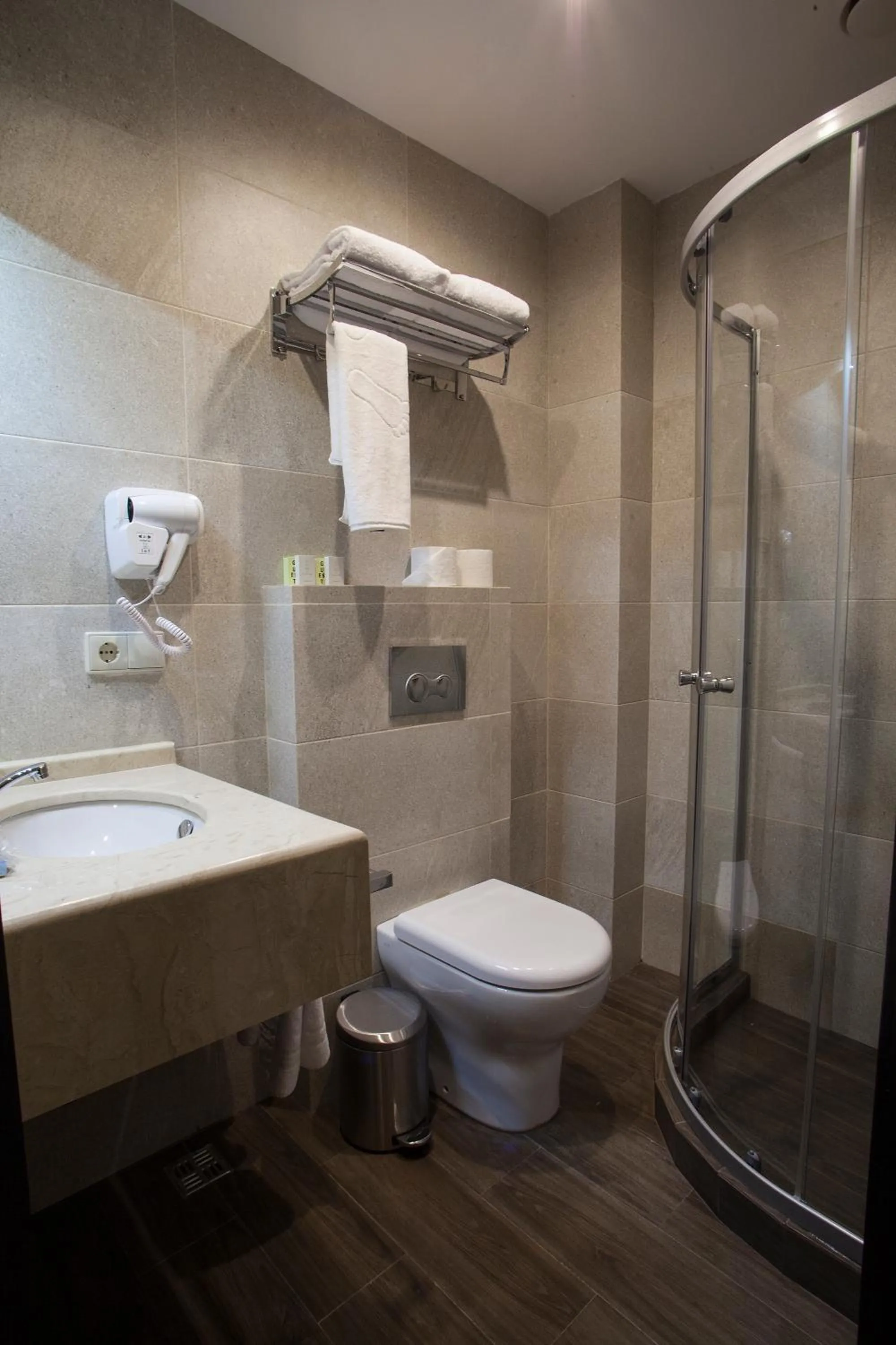 Bathroom in Old Meidan Tbilisi By Urban Hotels