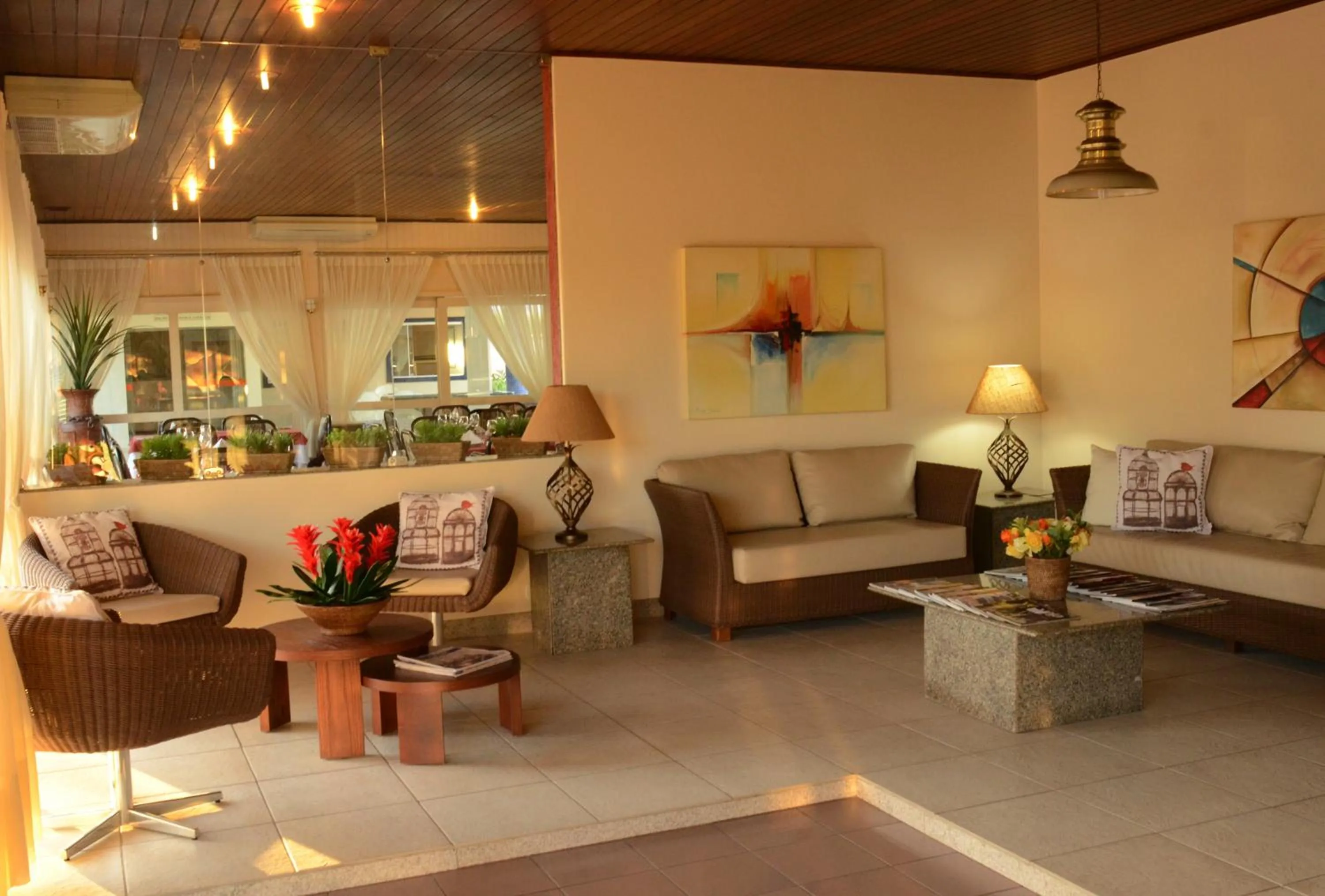 Lobby or reception in Hotel Pousada Lord