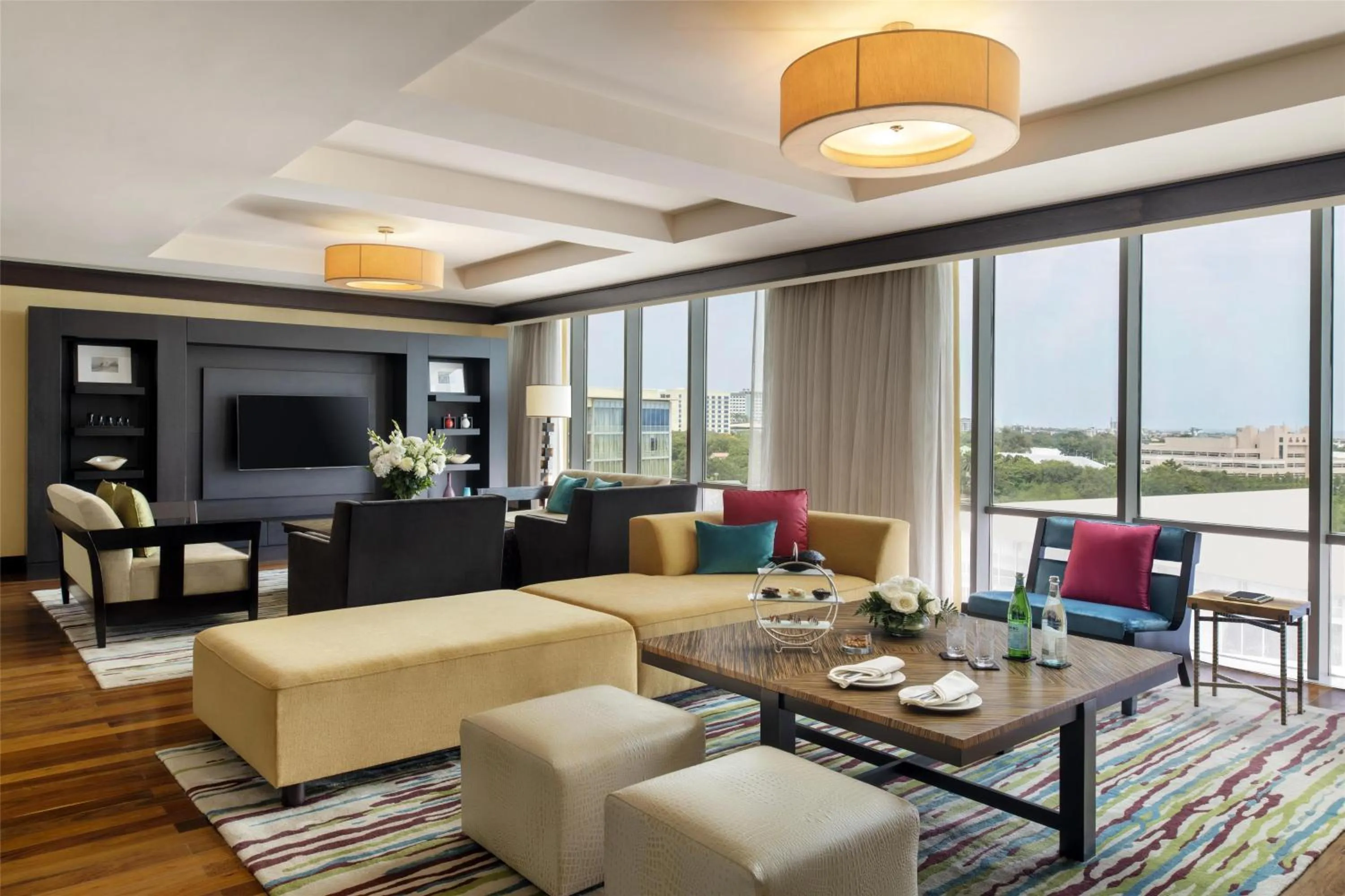 Living room in Kempinski Hotel Gold Coast City