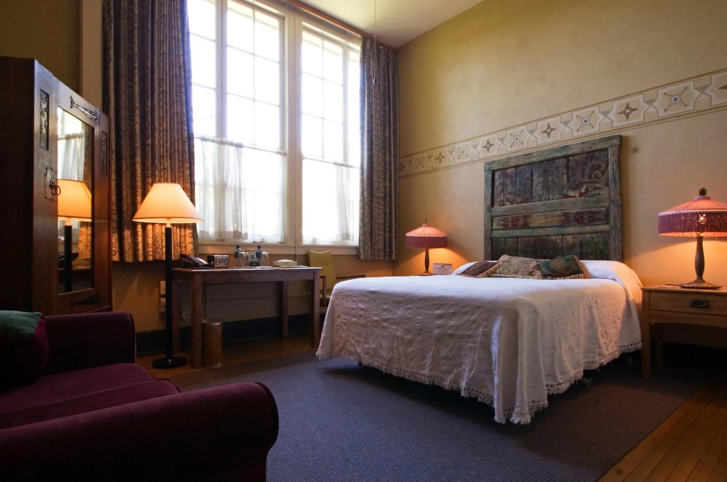 Photo of the whole room, Bed in McMenamins Kennedy School