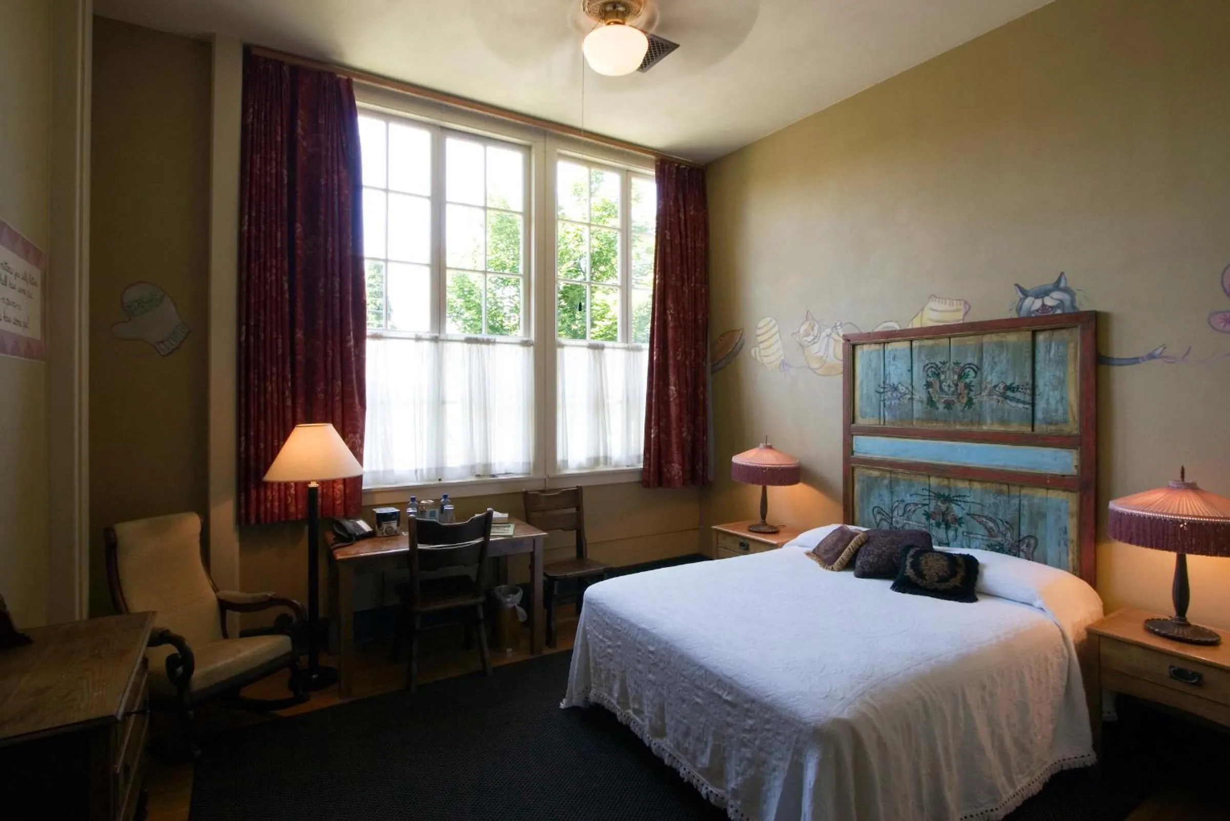 Photo of the whole room, Bed in McMenamins Kennedy School