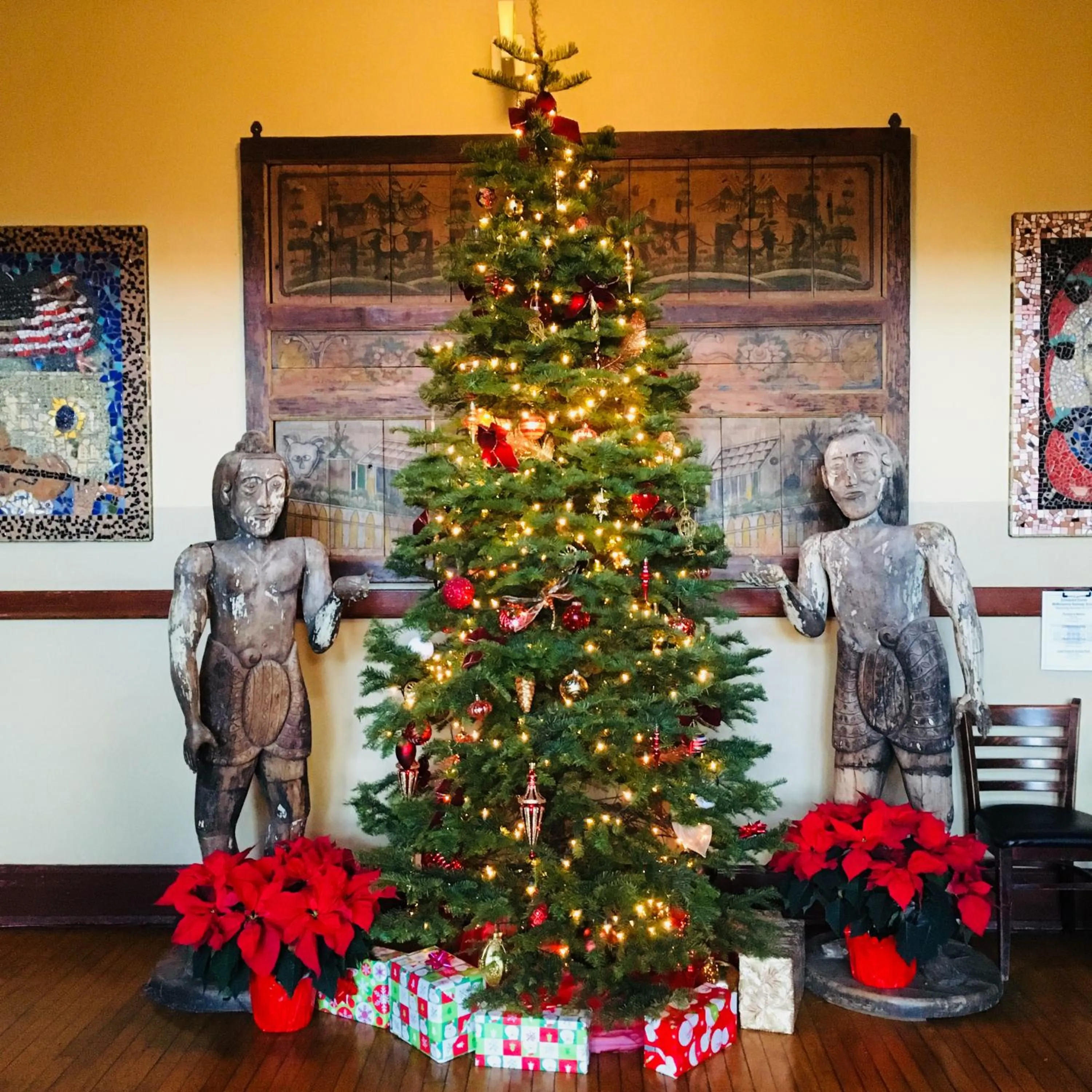 Decorative detail in McMenamins Kennedy School
