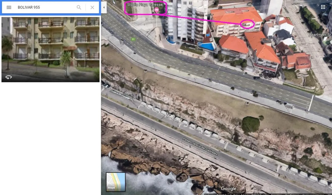 Property building in Studio Playa Varesse