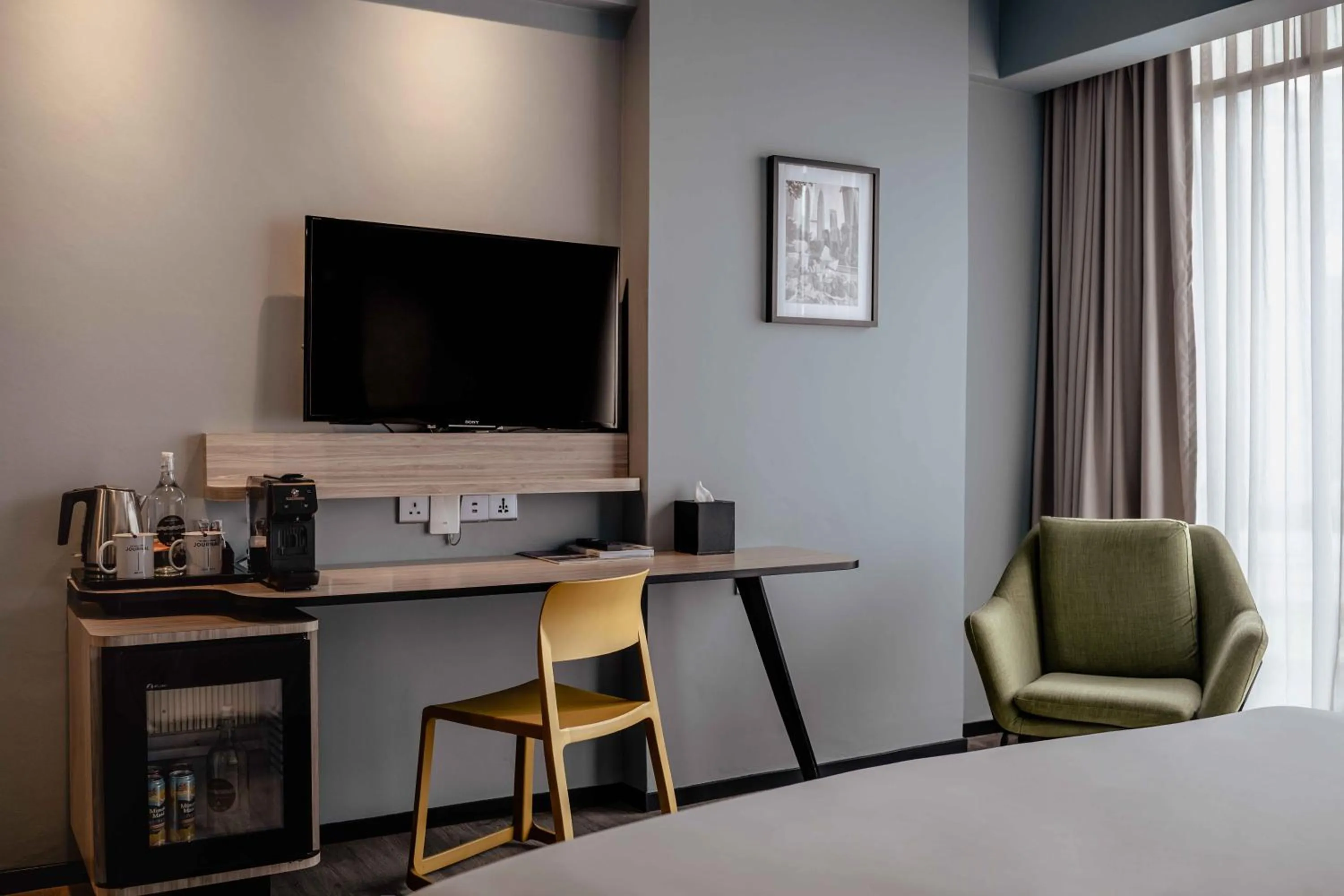 TV and multimedia, Bed in The Kuala Lumpur Journal Hotel