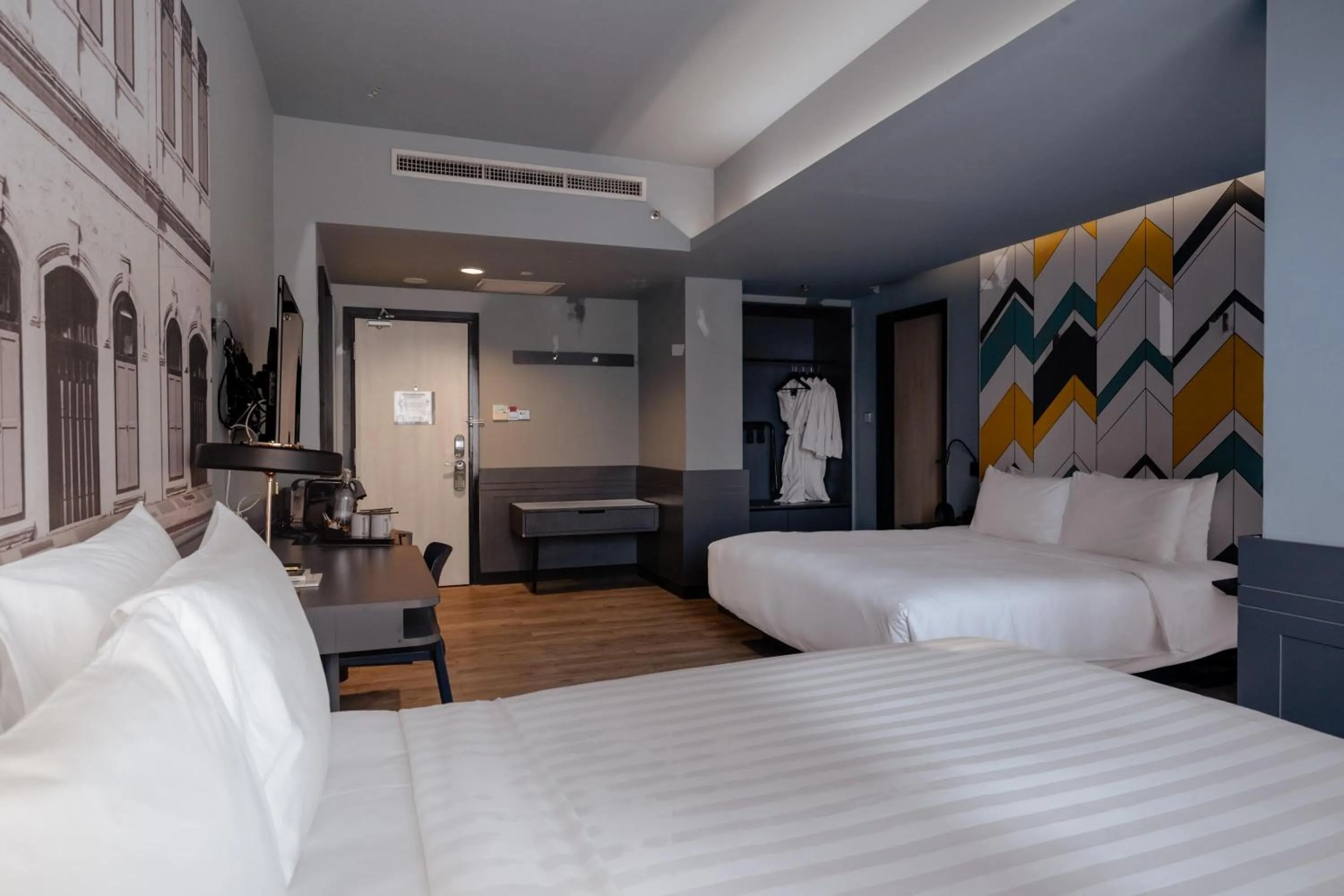 Bed in The Kuala Lumpur Journal Hotel