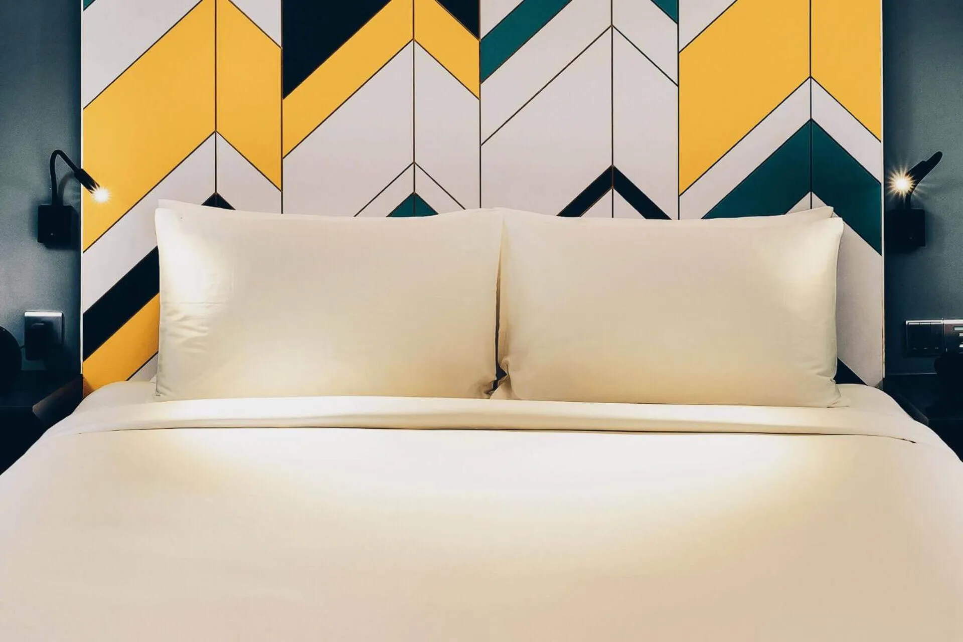 Bed in The Kuala Lumpur Journal Hotel