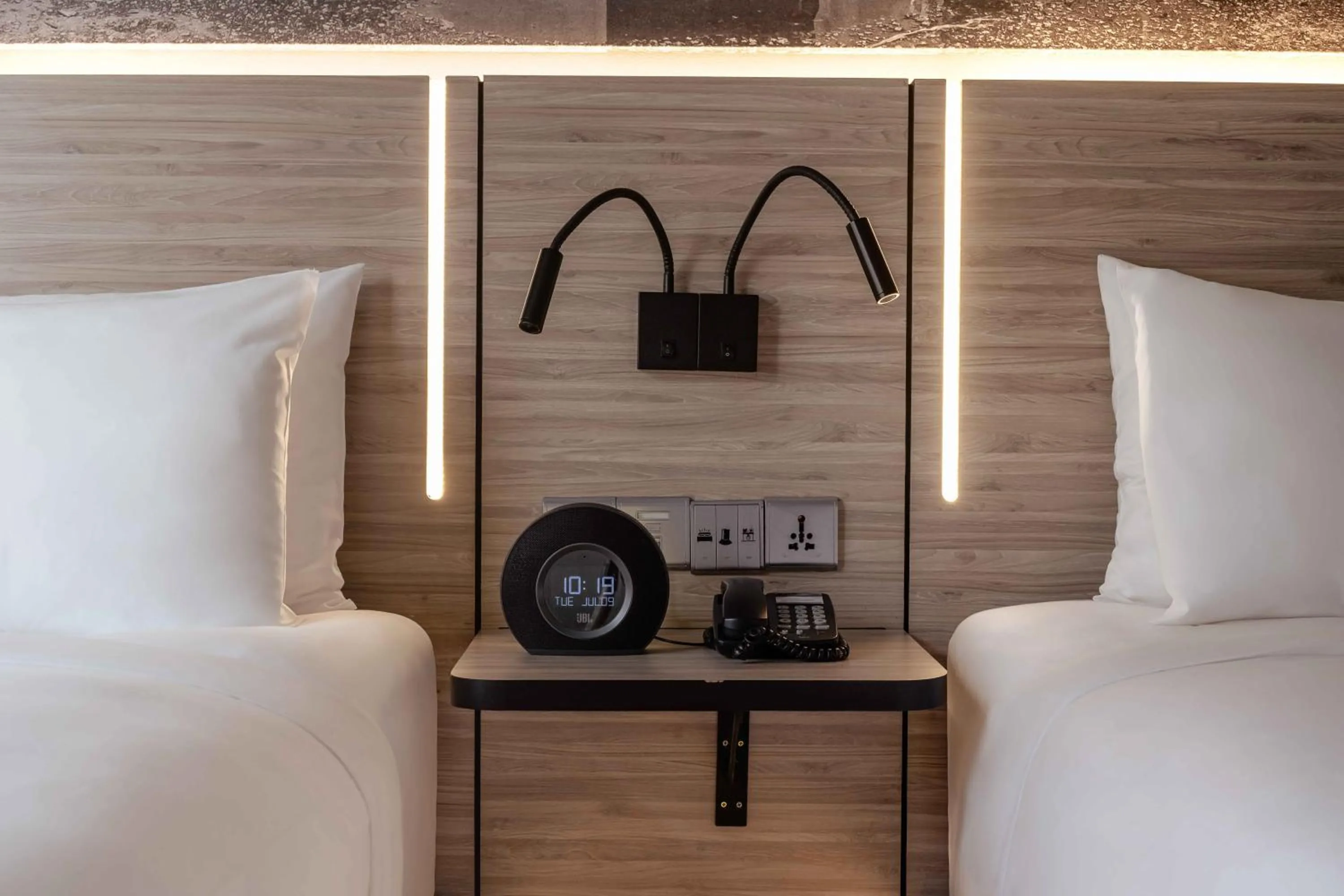 Bed in The Kuala Lumpur Journal Hotel