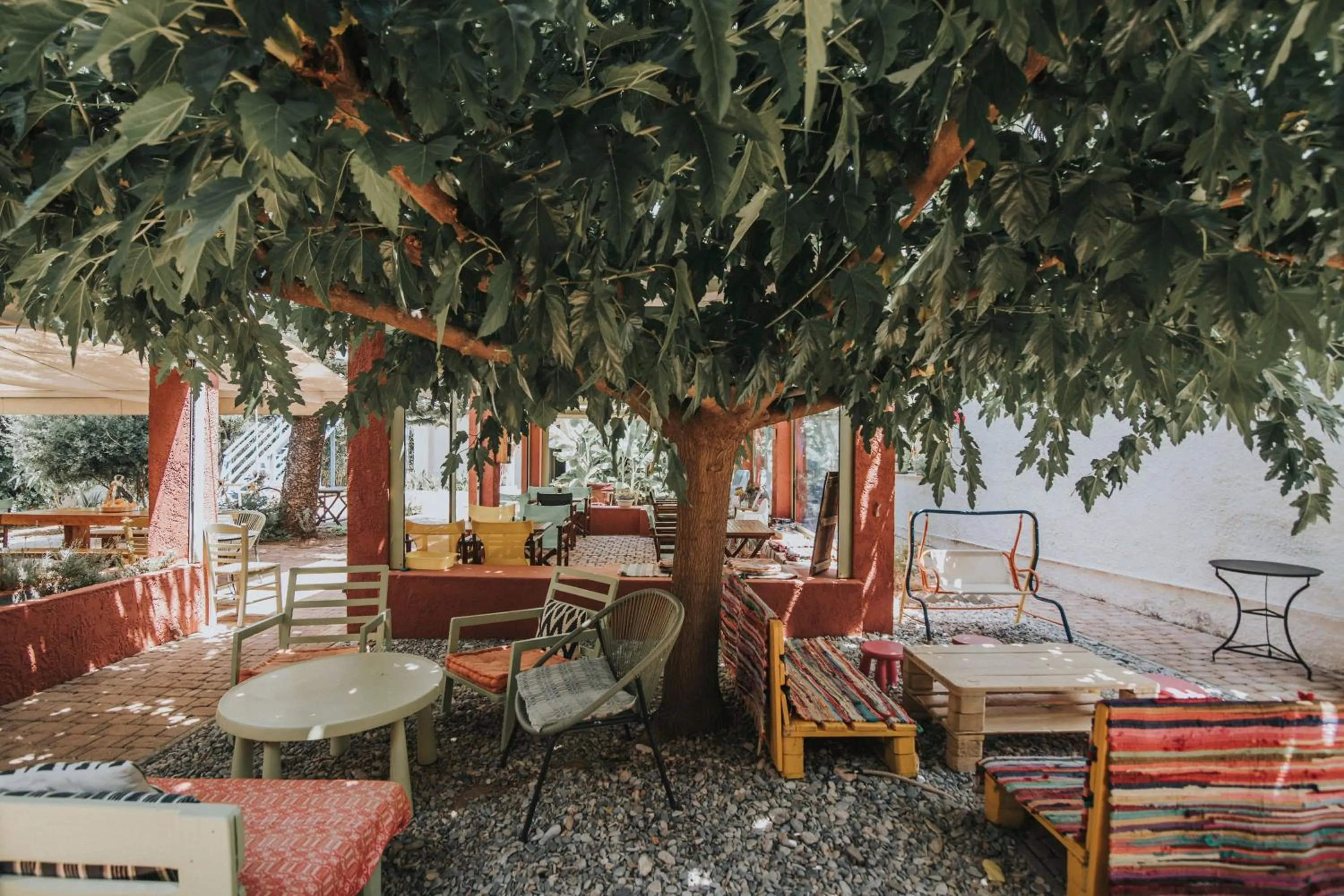 Patio in Saronis Hotel Agistri - Adults Only