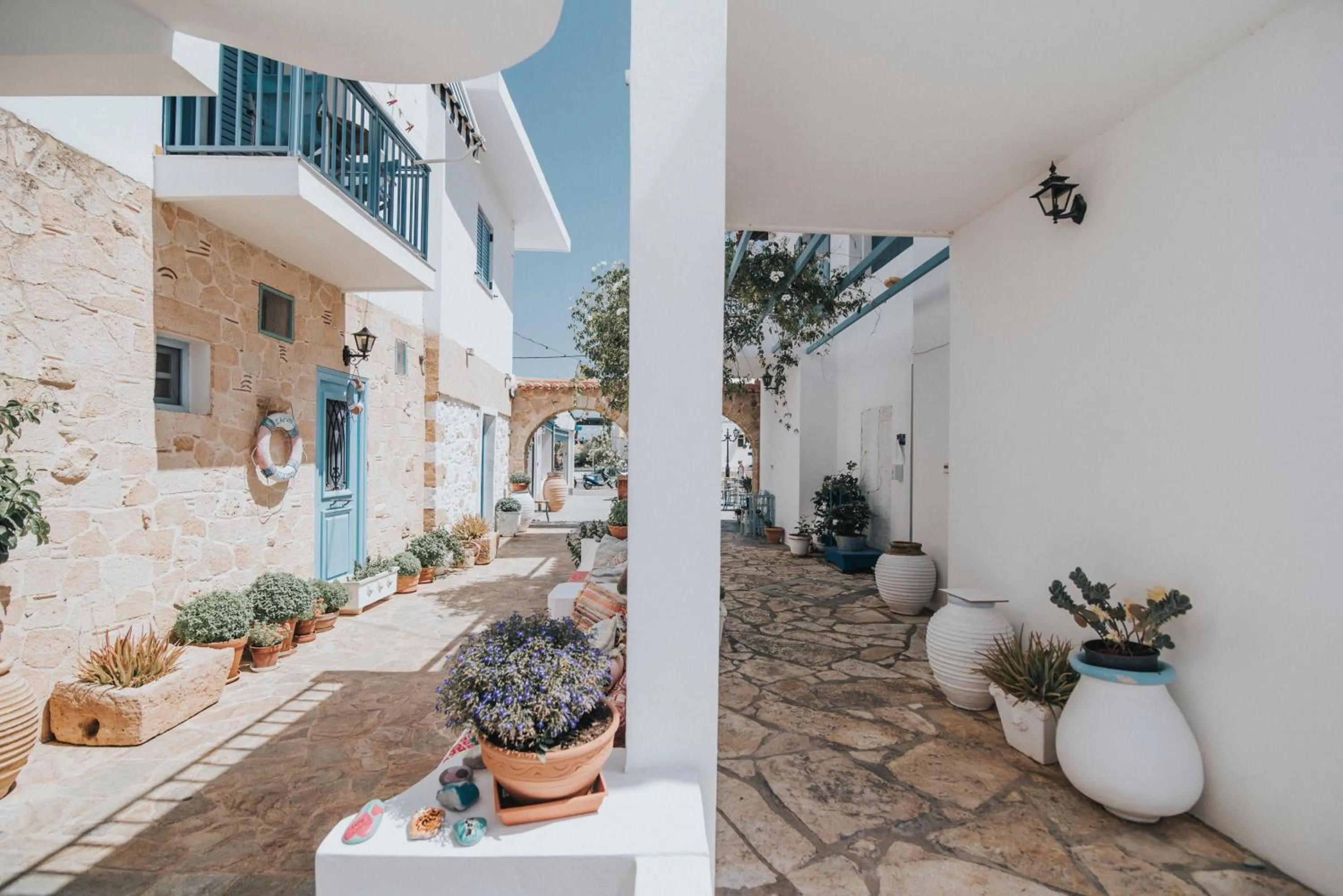 Patio in Saronis Hotel Agistri - Adults Only