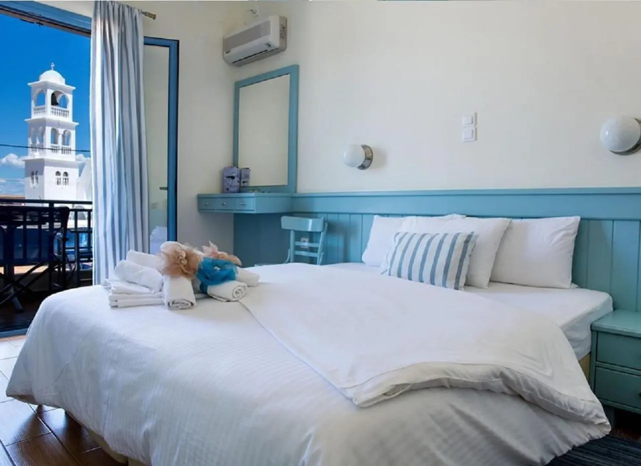 Bed in Saronis Hotel Agistri - Adults Only