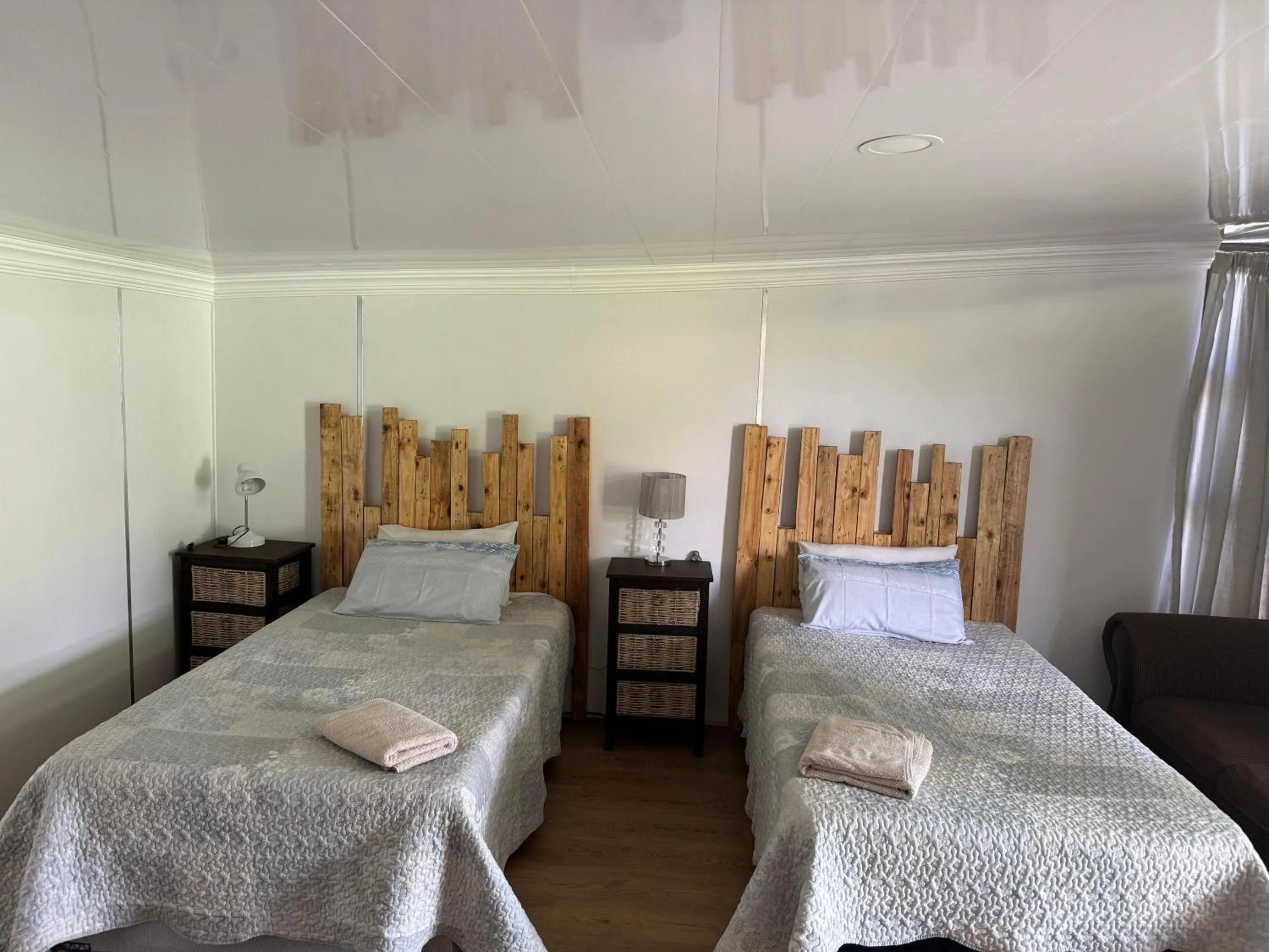 Bed in The Lighthouse Guesthouse