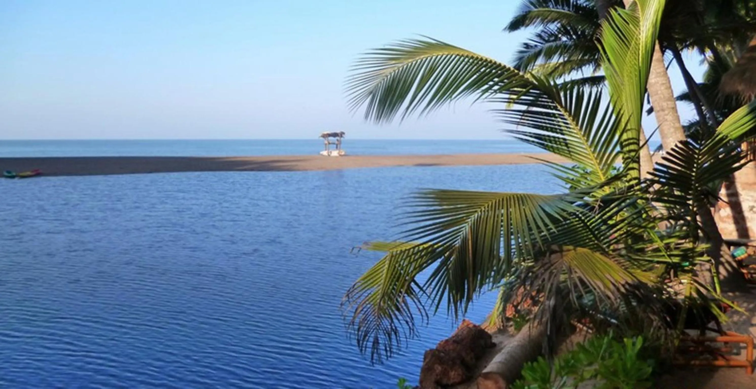 Natural landscape in Blue Lagoon Resort Goa