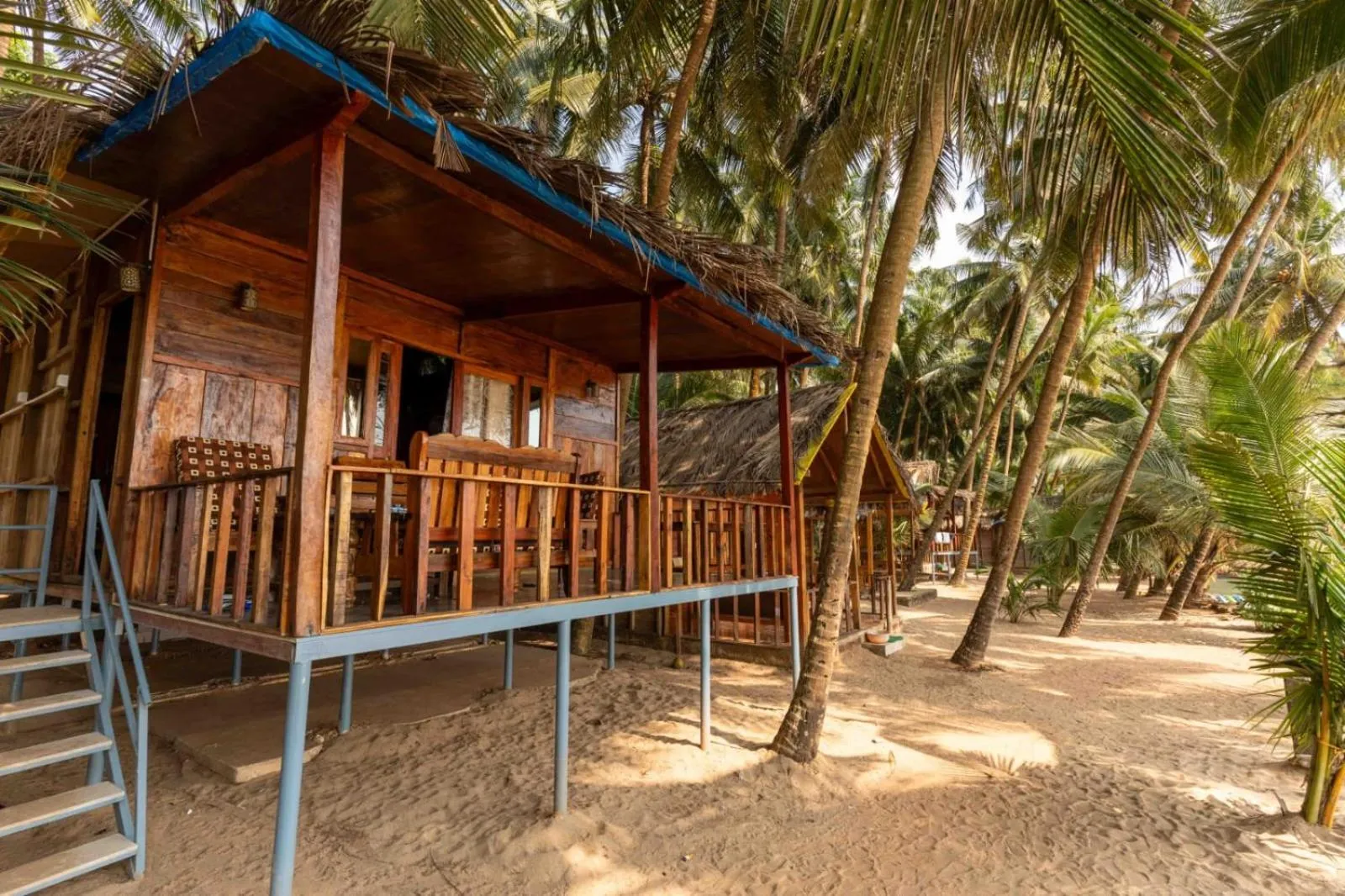 Property building in Blue Lagoon Resort Goa