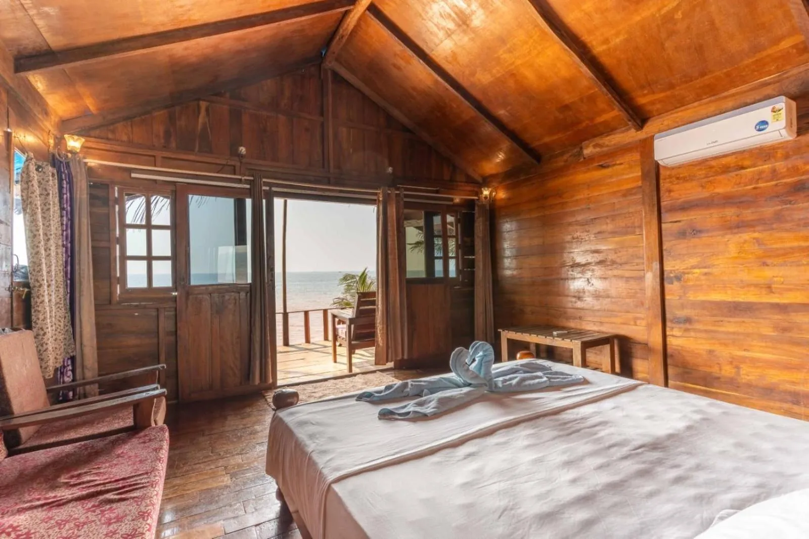 Property building, Bed in Blue Lagoon Resort Goa