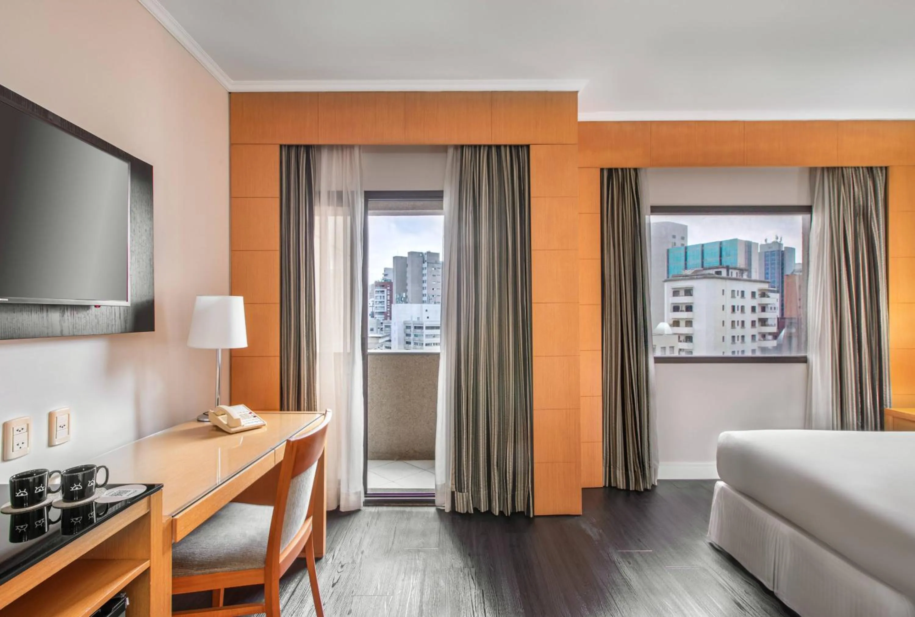 Property building, Bed in INNSiDE São Paulo Itaim