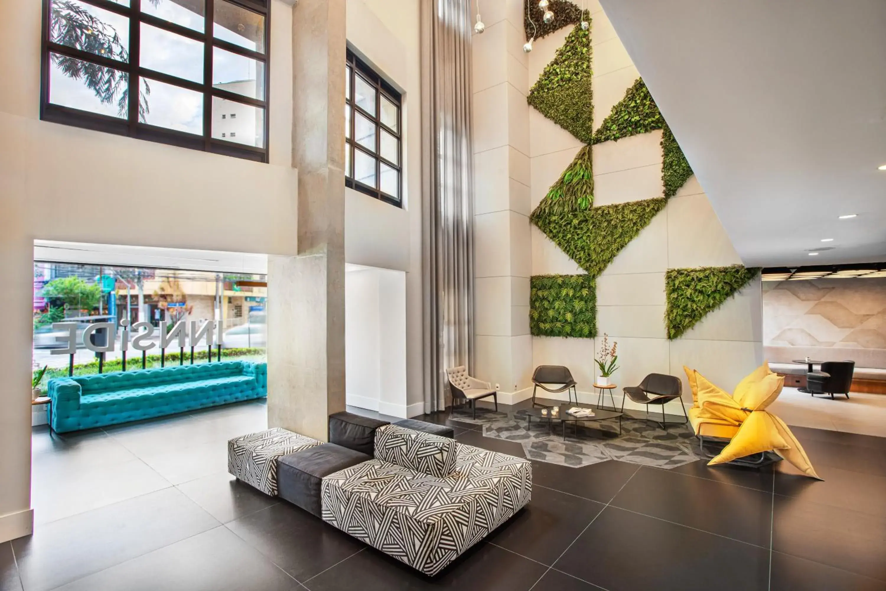 Lobby or reception in INNSiDE by Meliá São Paulo ITAIM Lobby or reception in INNSiDE by Meliá São Paulo ITAIM