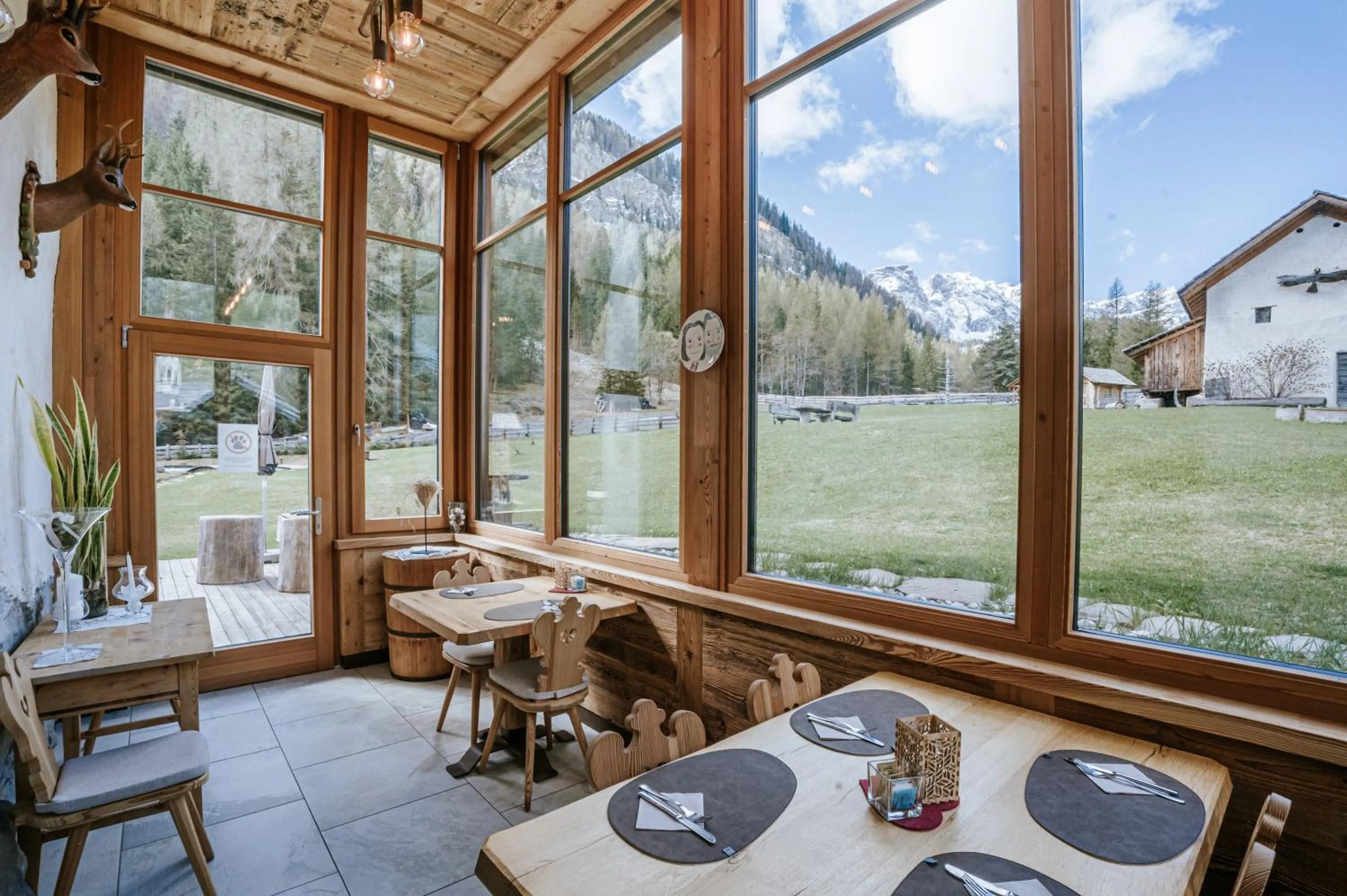 Garden in Chalet Mornà